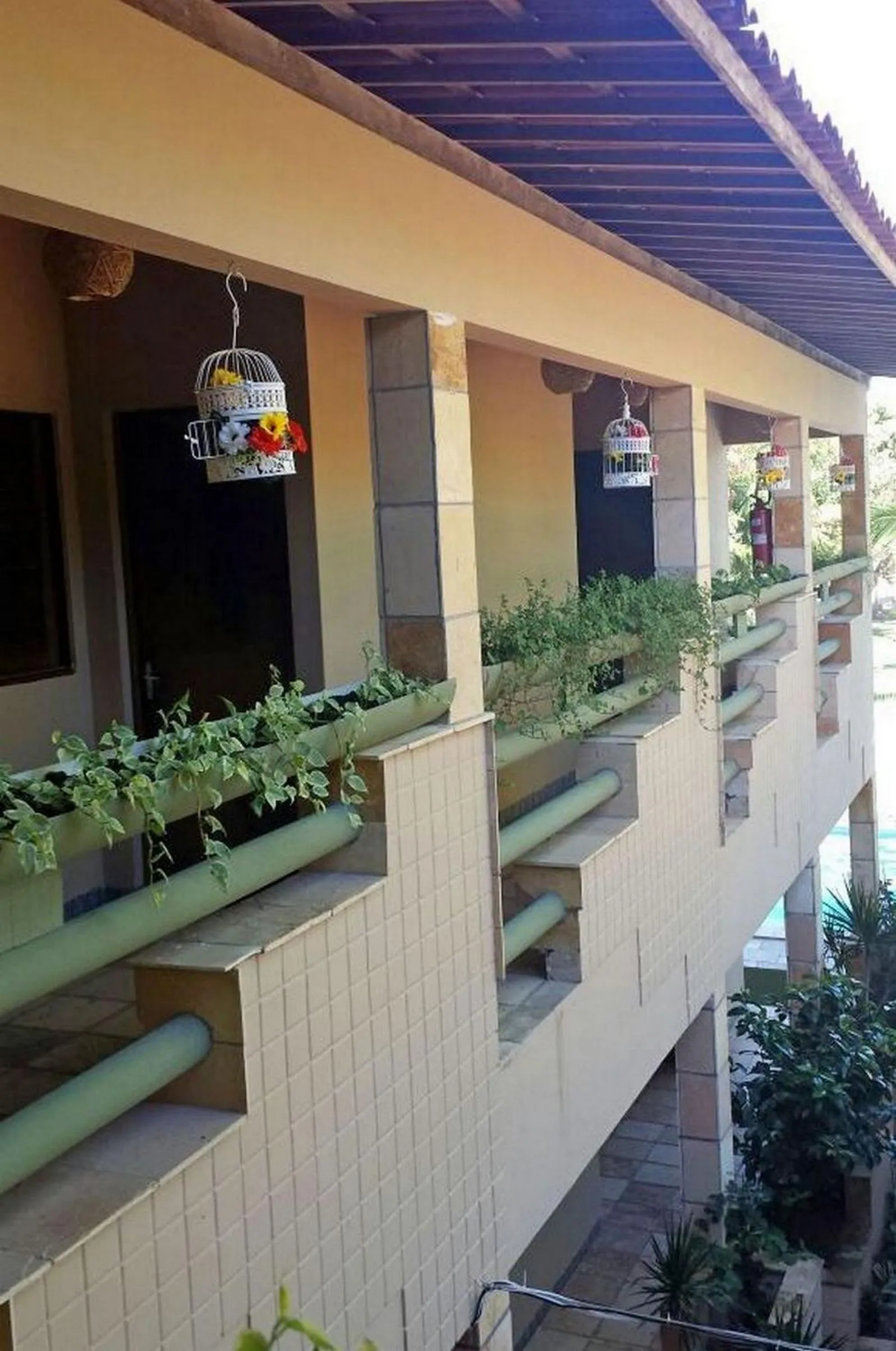 Garden in Pousada das Bromélias