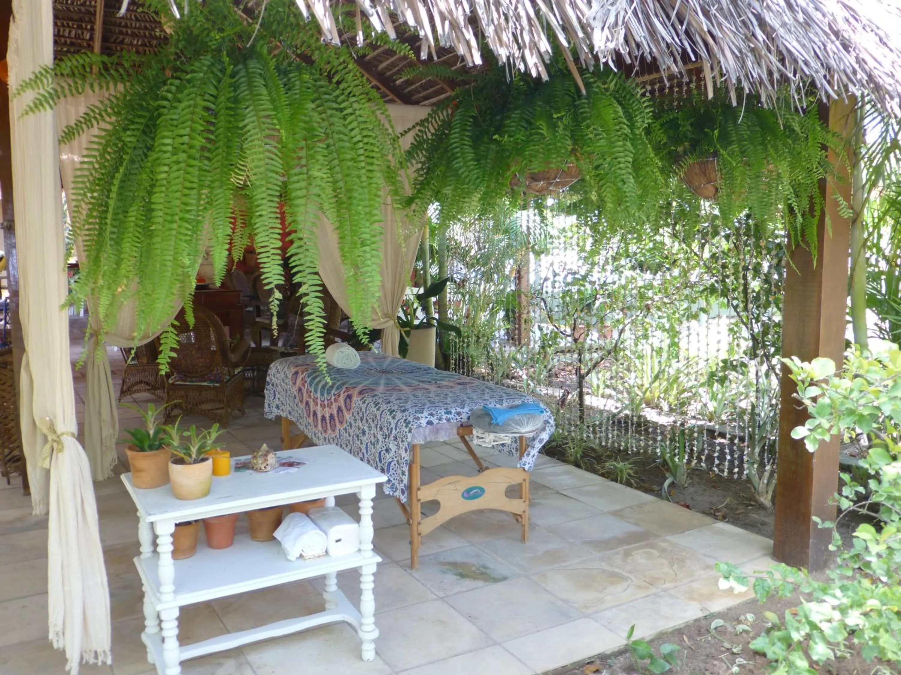 Garden in Pousada das Bromélias