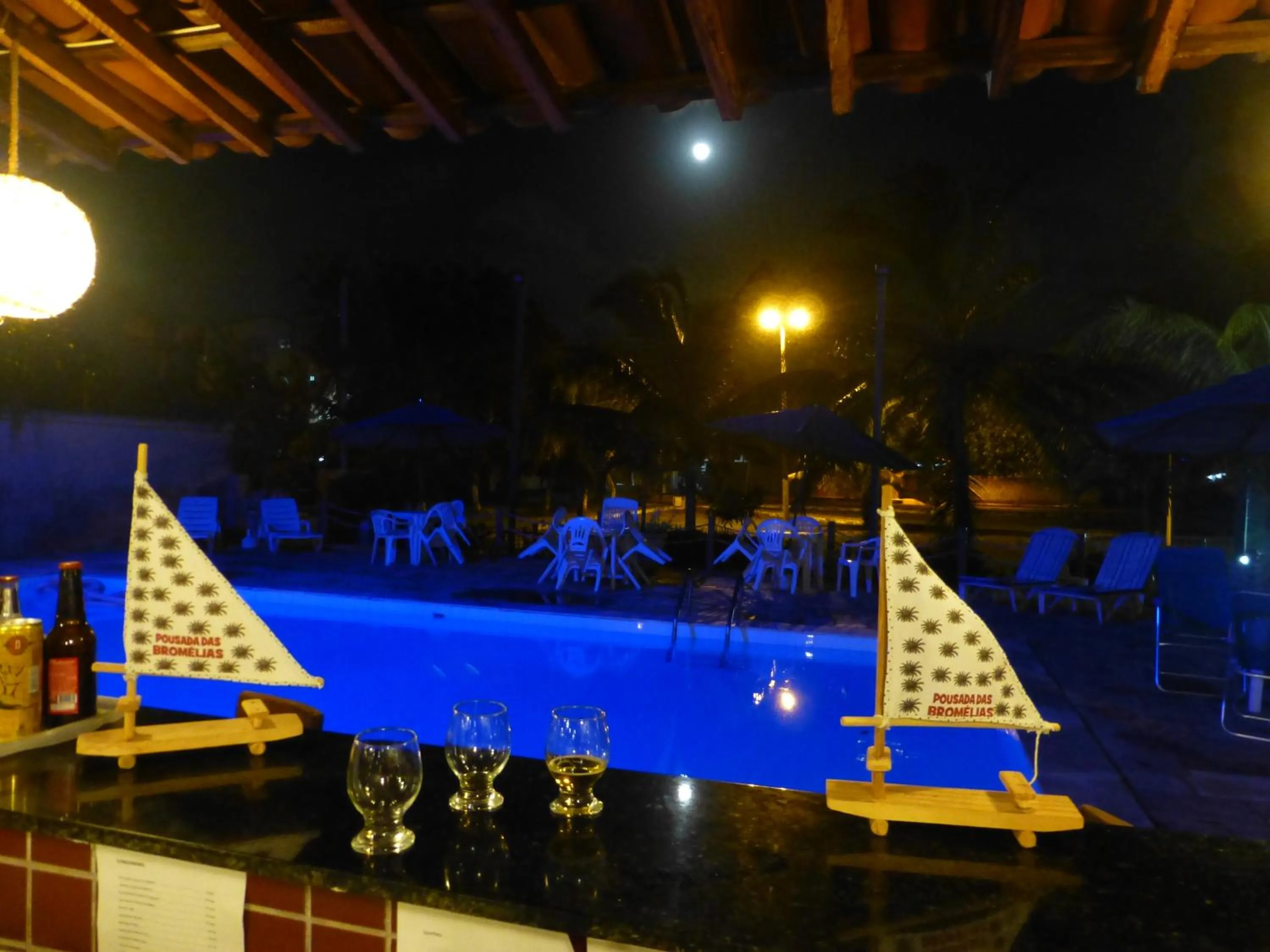 Night in Pousada das Bromélias