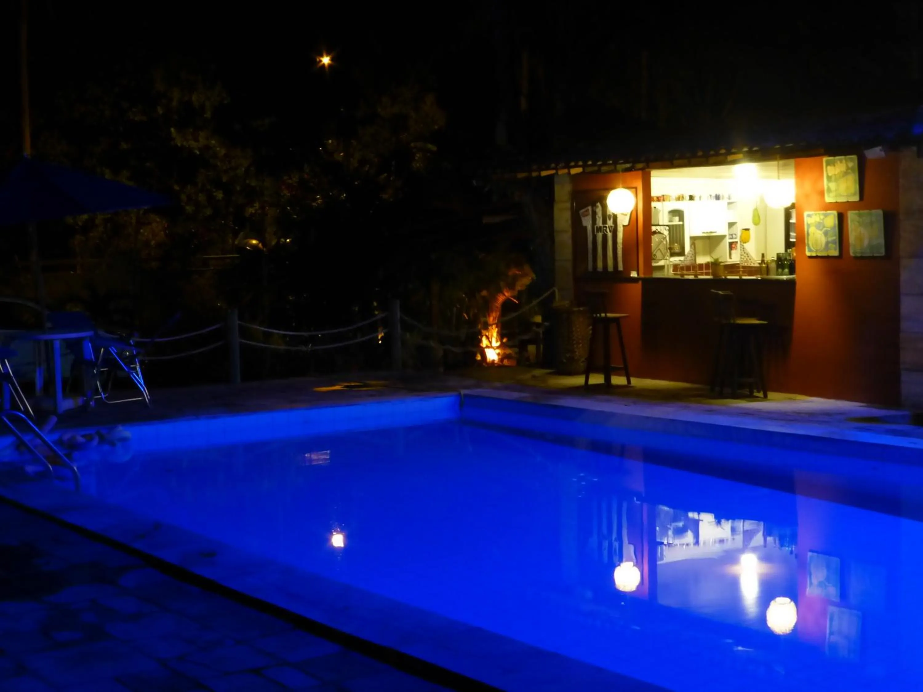 Night in Pousada das Bromélias