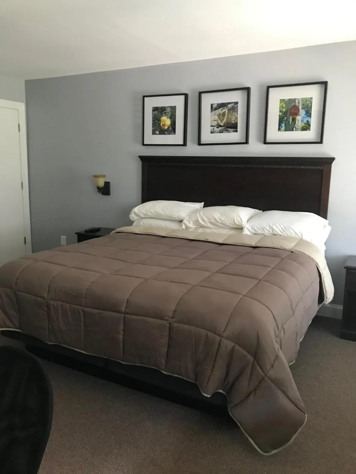 Bed in The Sunview Motel