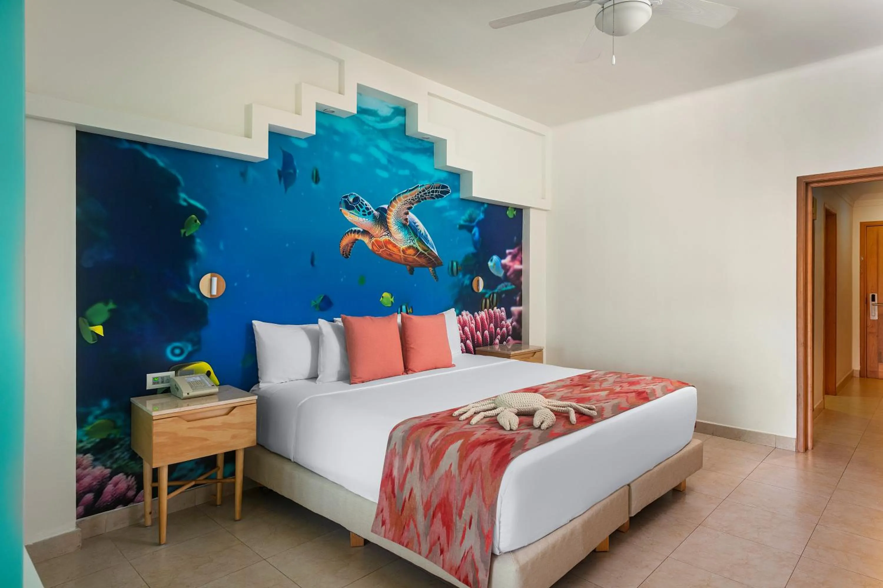 Bed in Iberostar Selection Paraíso Maya - All Inclusive