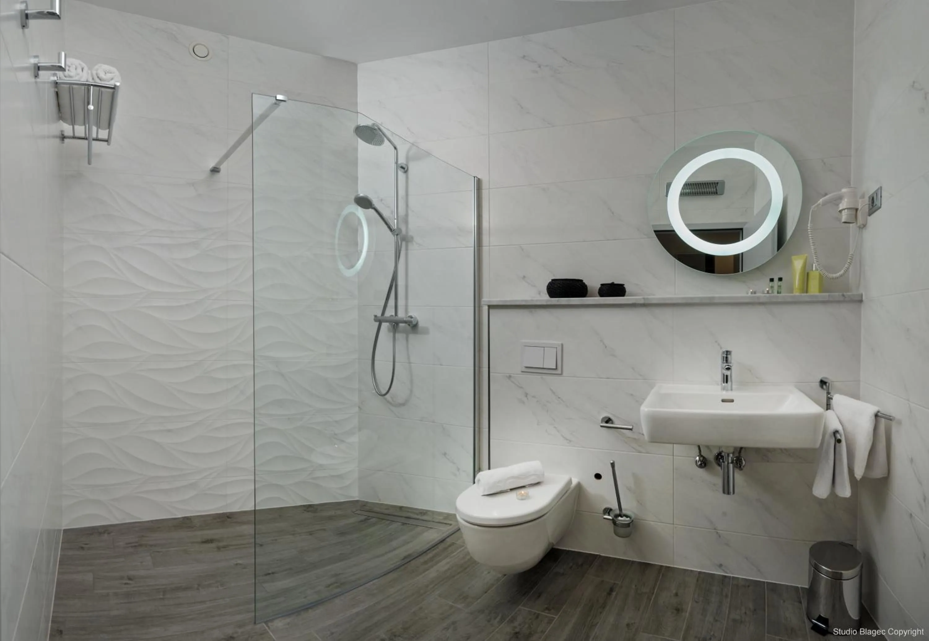 Bathroom in Priska Med Luxury Rooms