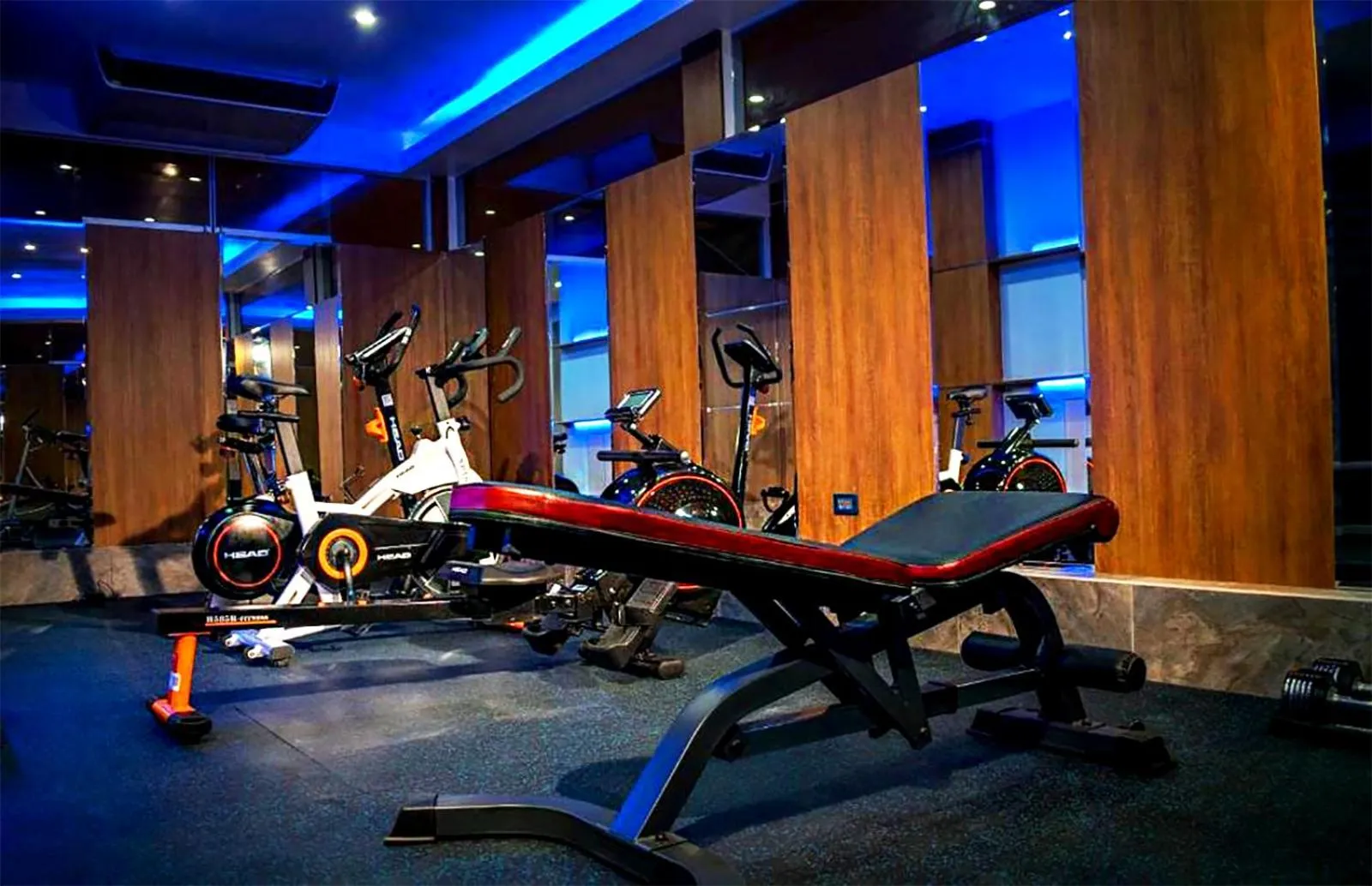 Fitness centre/facilities in Lyz Business Hotel