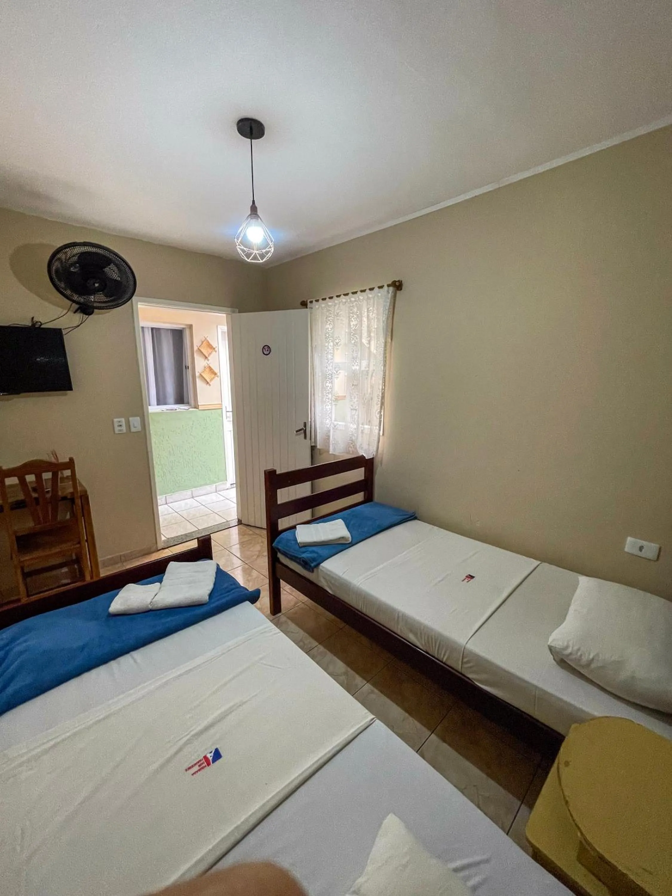 Bed in Pousada dos Franceses