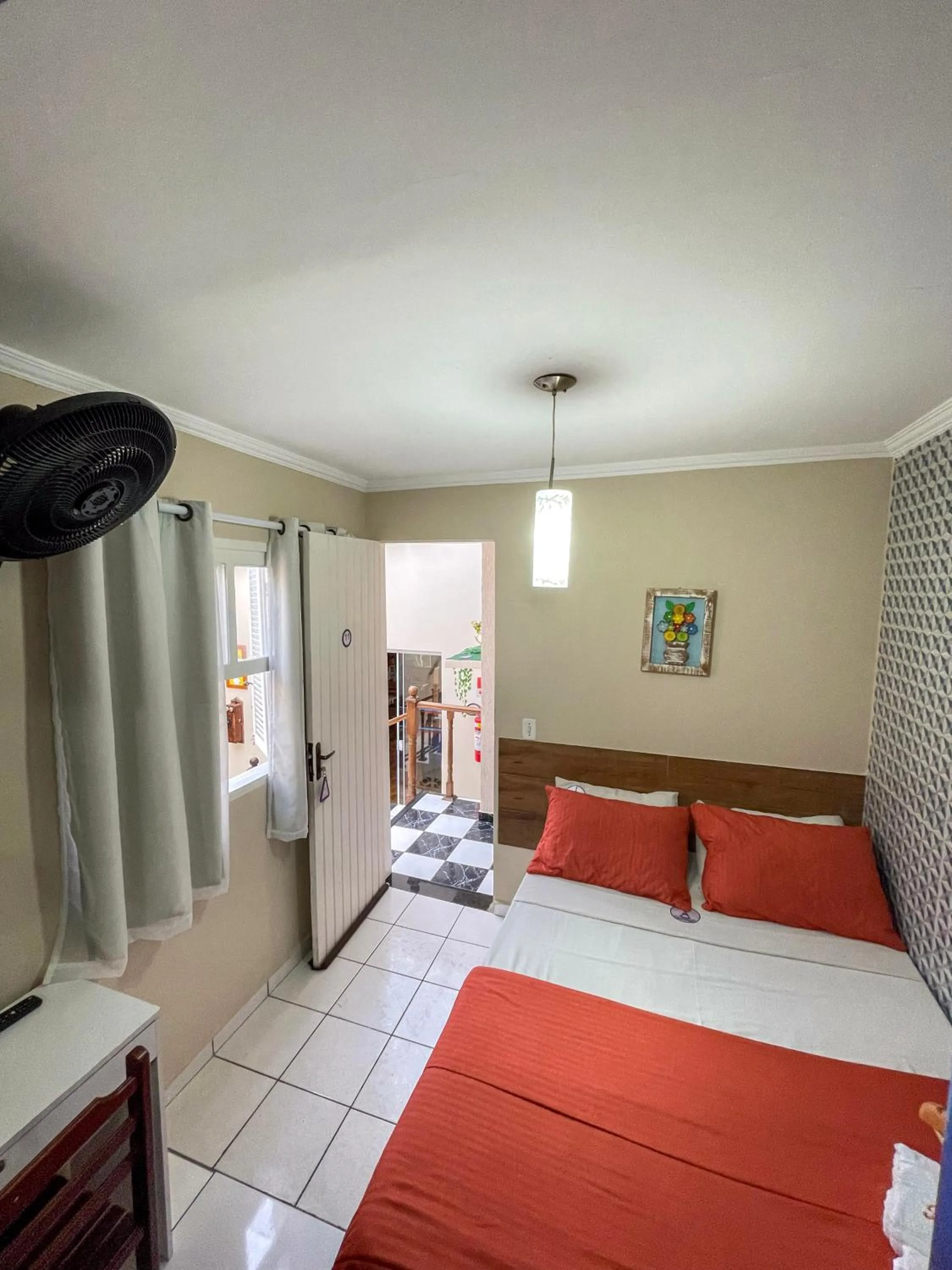 Bed in Pousada dos Franceses