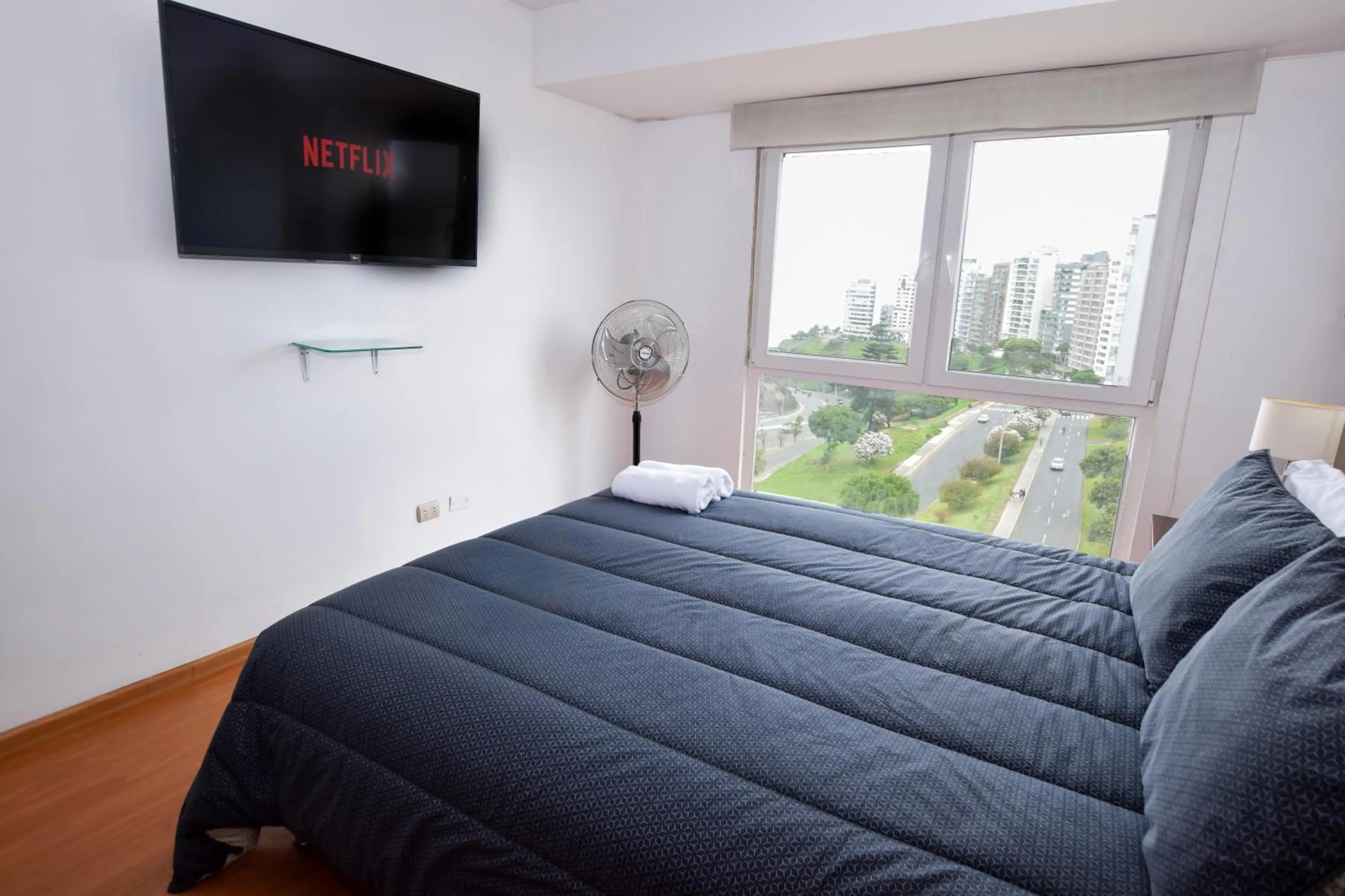 Bedroom, Bed in Miraflores Apartments 109 Tejada Ave by Private Host