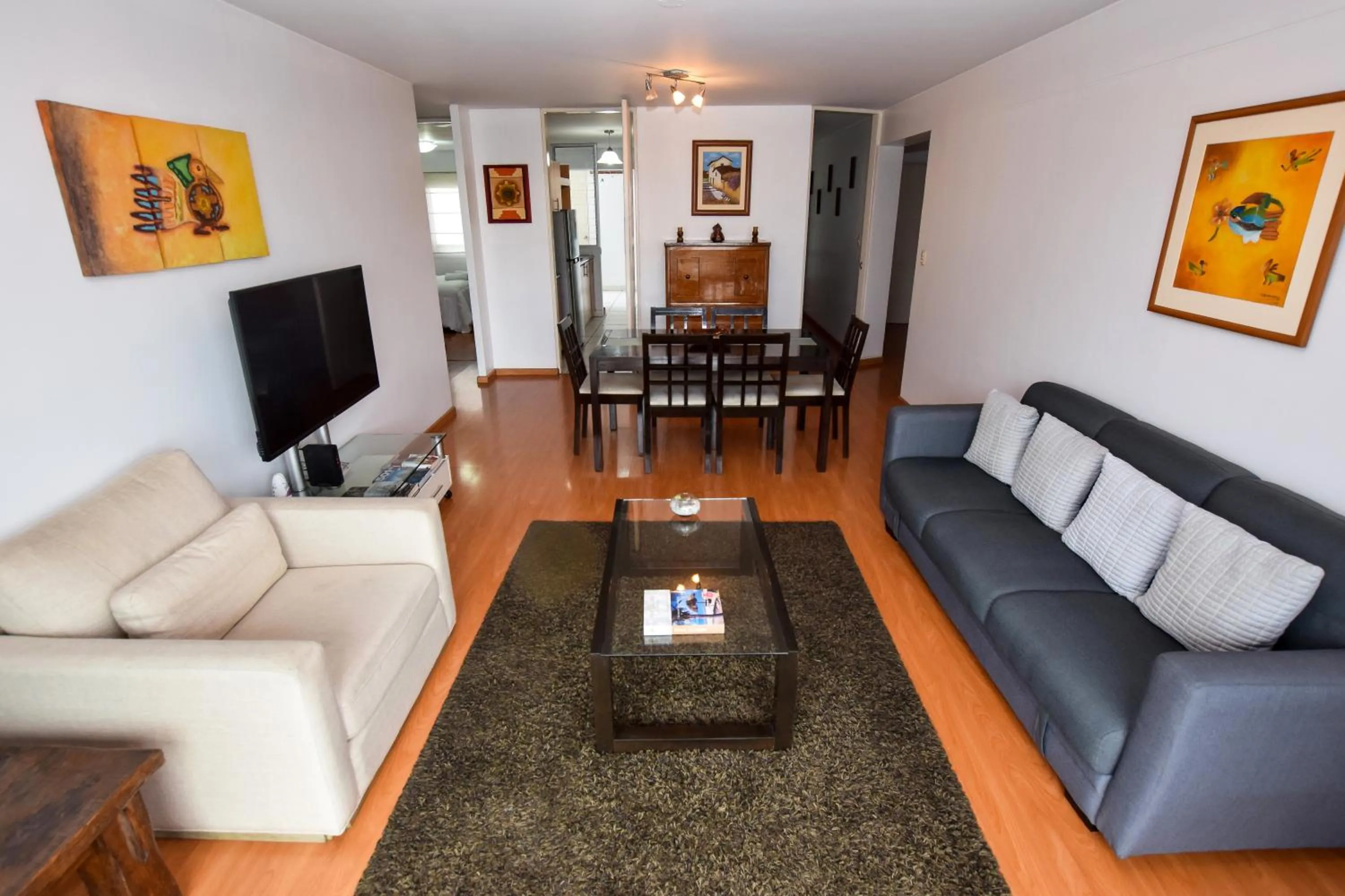 Living room in Miraflores Apartments 109 Tejada Ave by Private Host