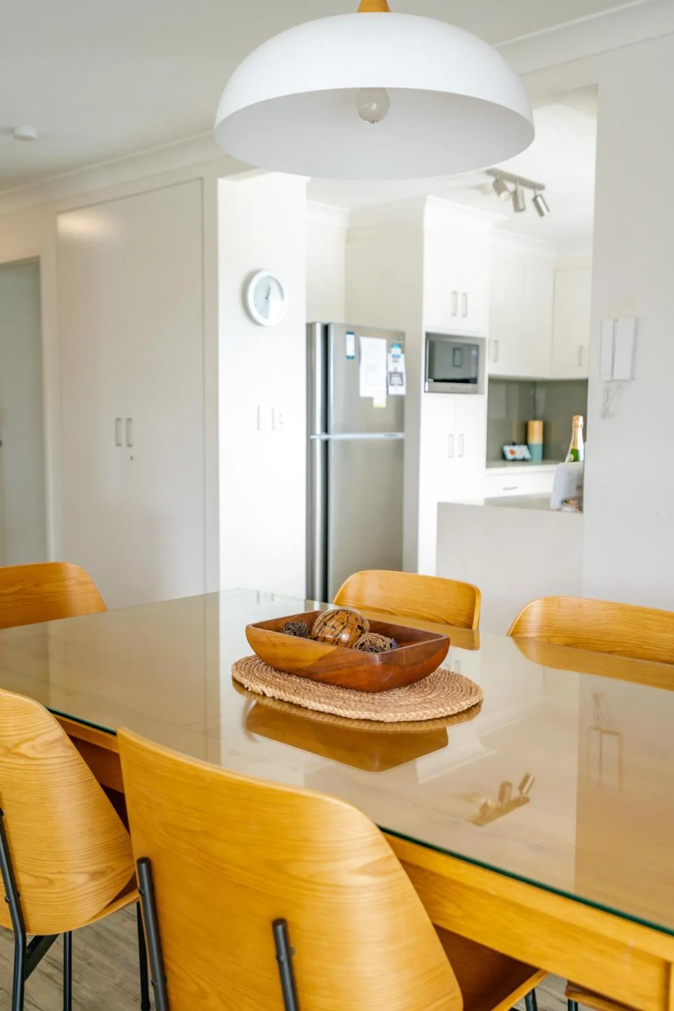 Living room in Cashelmara Beachfront Apartments