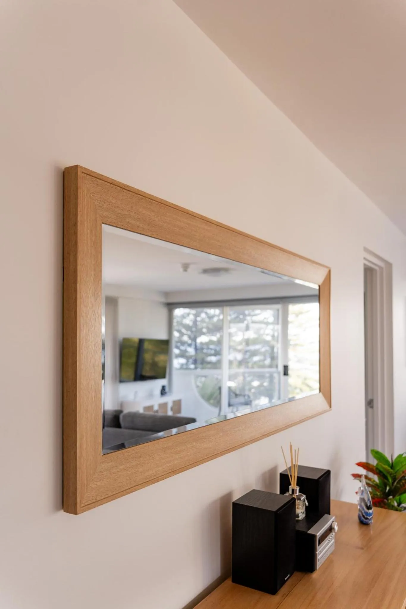 Bed in Cashelmara Beachfront Apartments