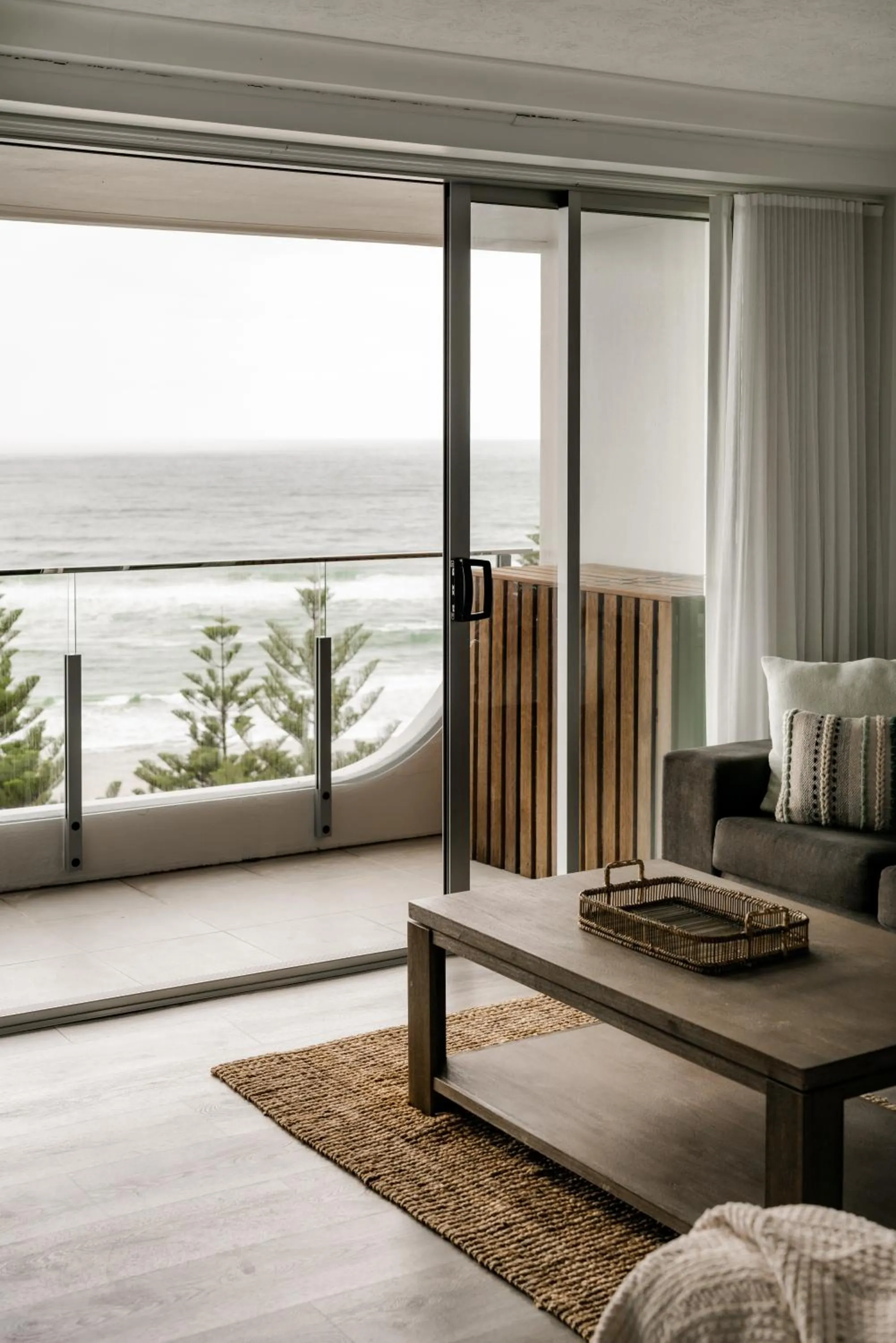 View (from property/room), Bed in Cashelmara Beachfront Apartments