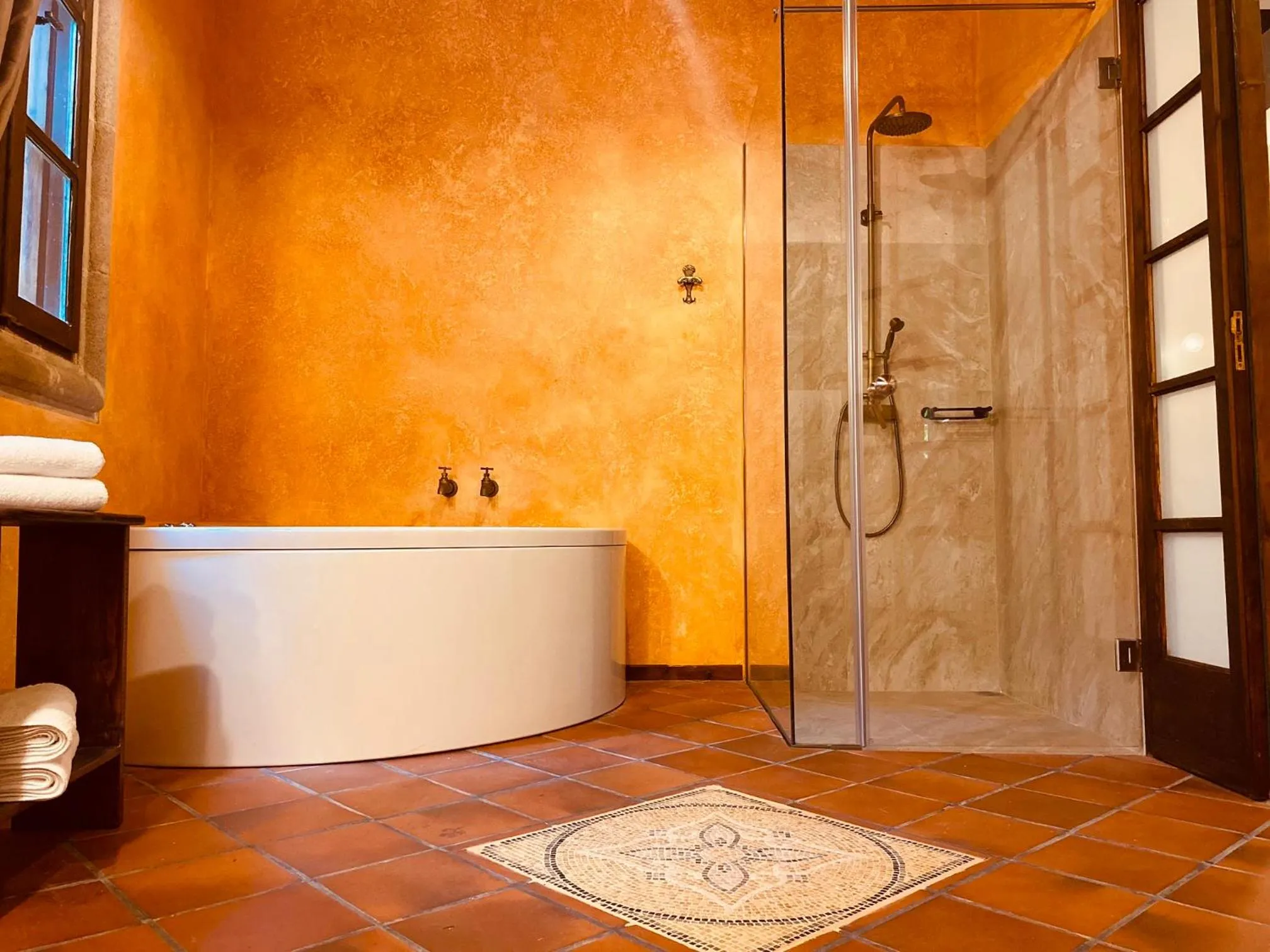 Bathroom in S.Nikolis' Historic Boutique Hotel