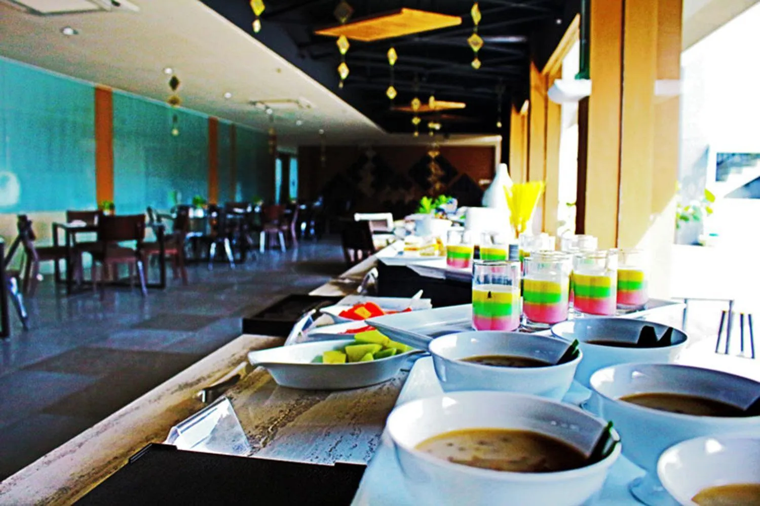 Breakfast in Front One Akshaya Hotel Karawang