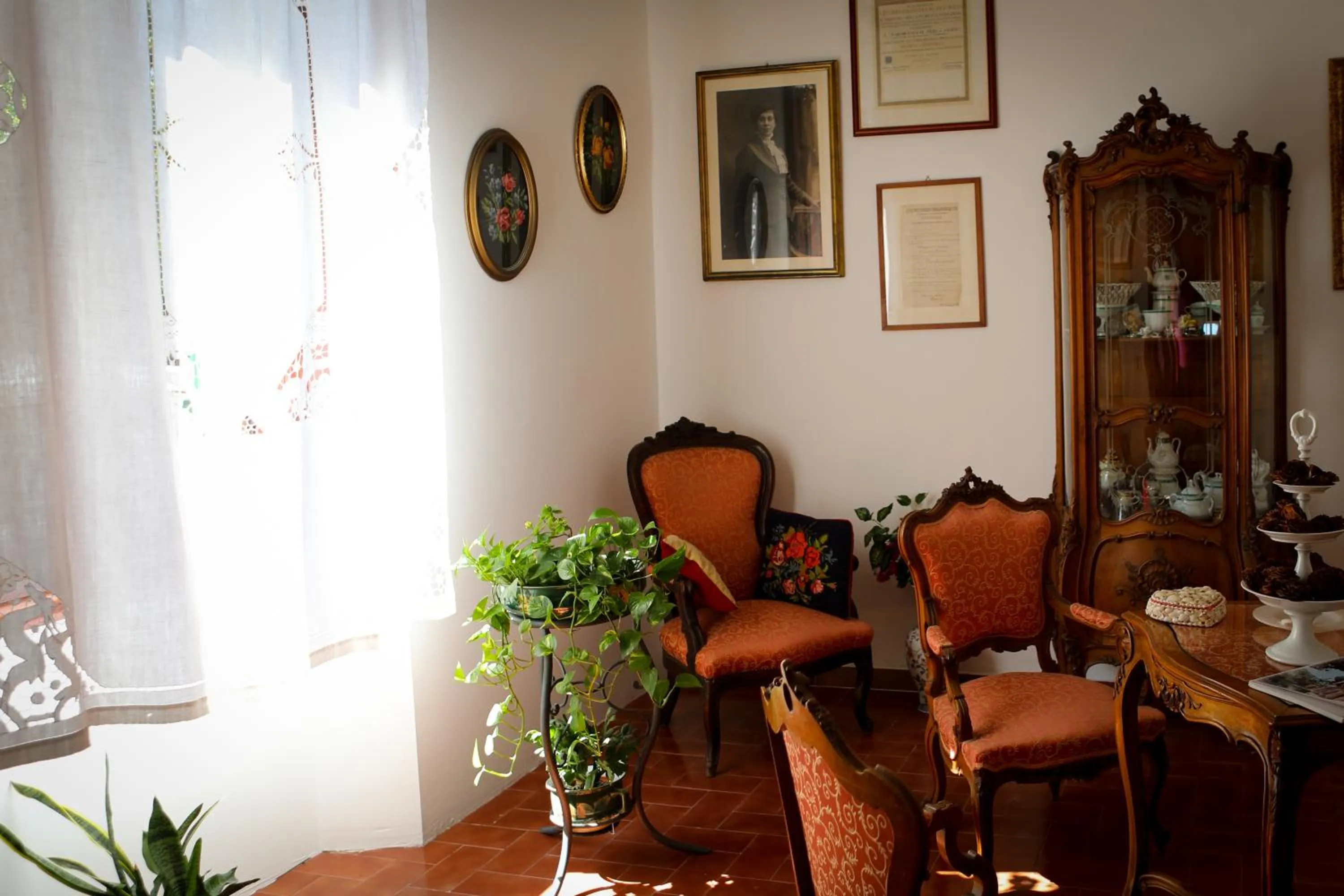 Living room in Albergo Pensione Bartoli