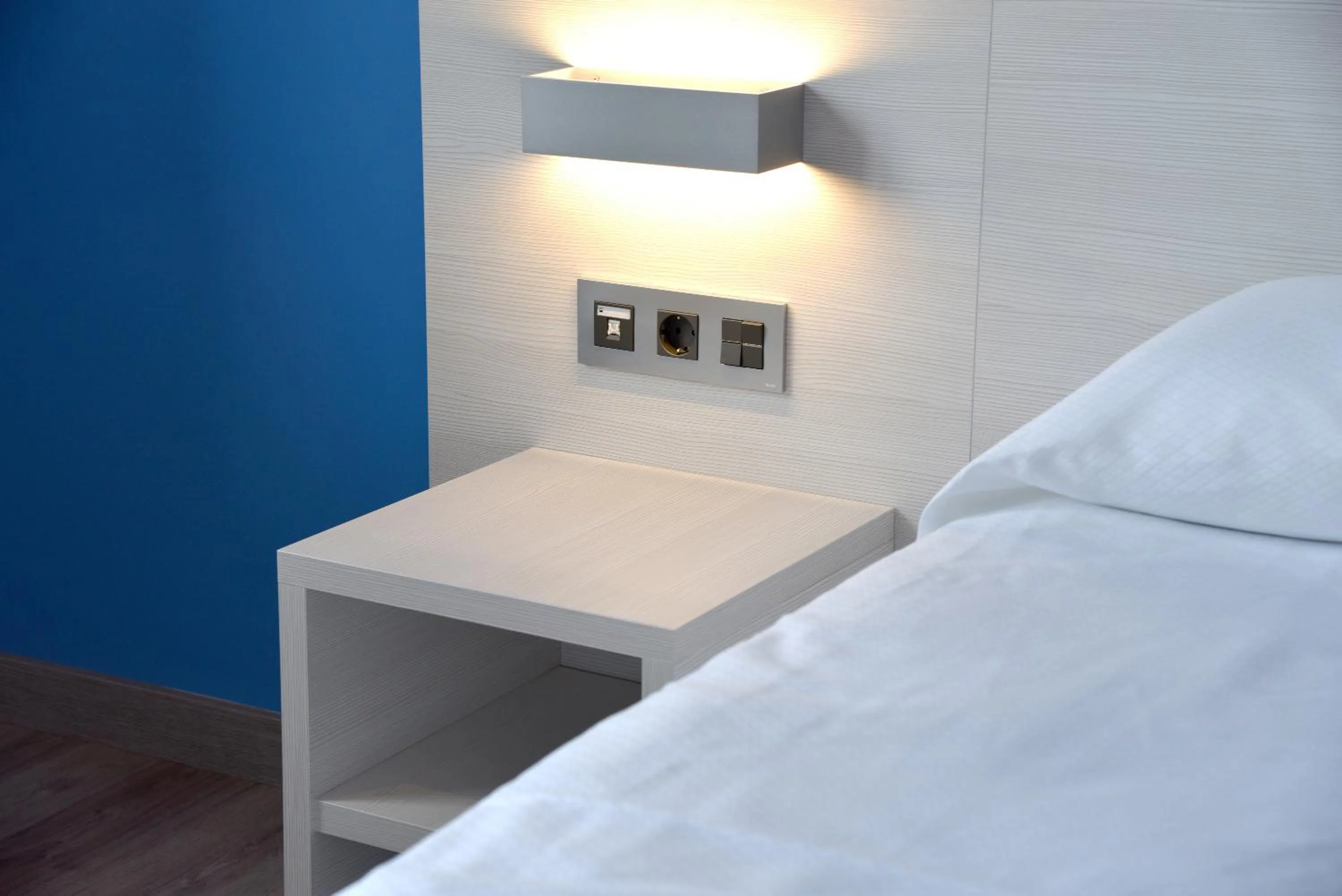 Decorative detail, Bed in Hotel Julimar