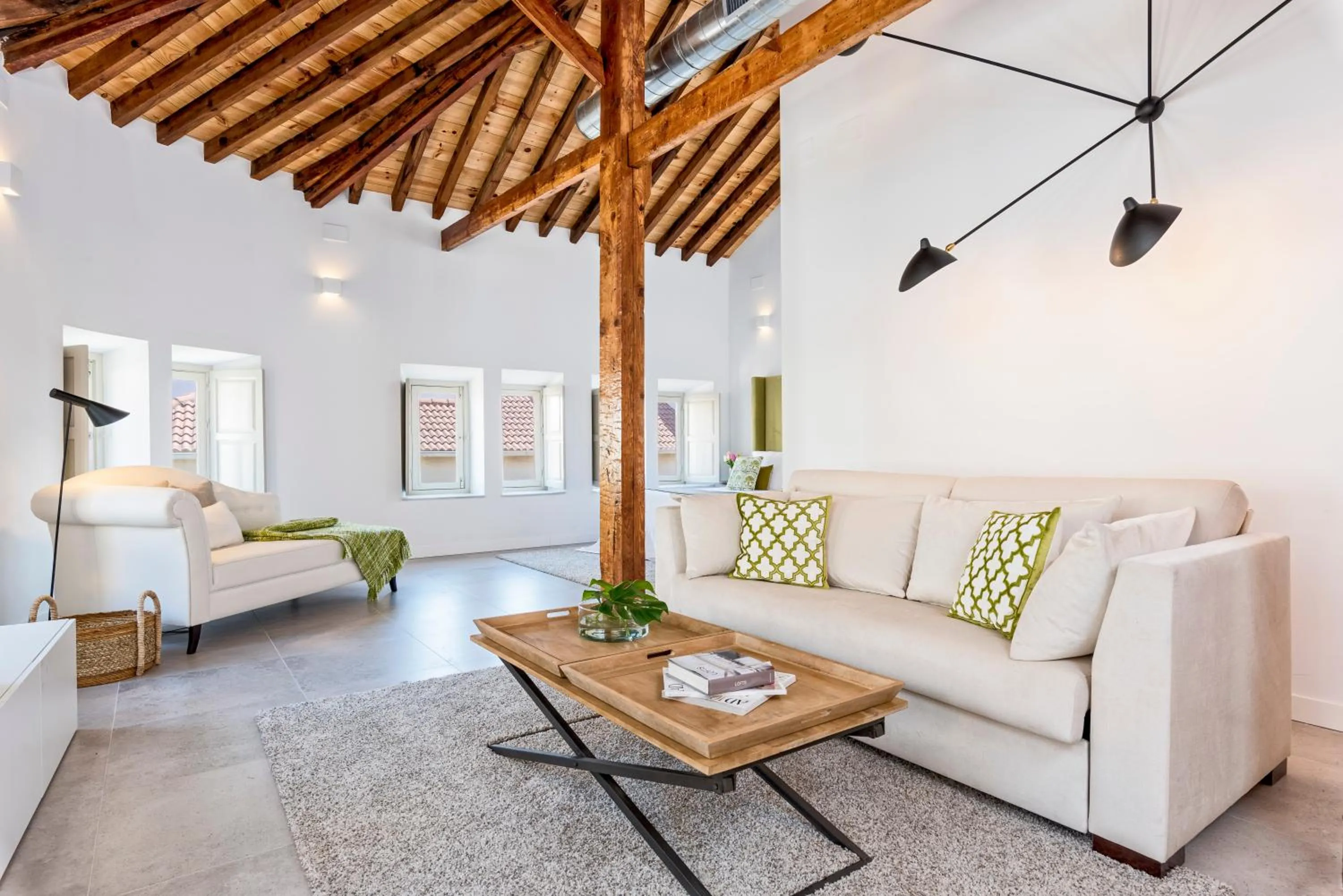 Photo of the whole room in iloftmalaga Premium Centro Histórico