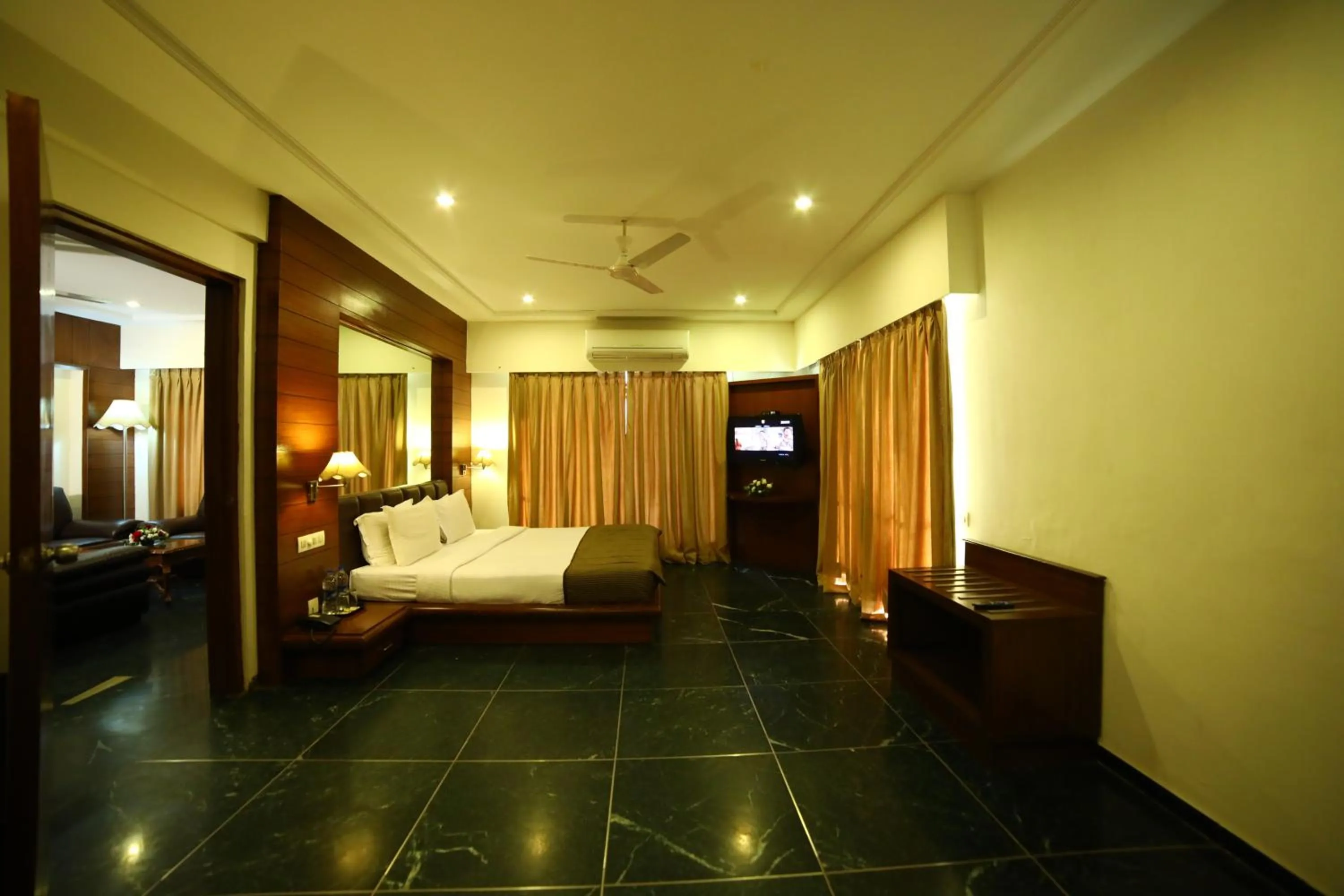Bedroom, Bed in Renest Gandhidham