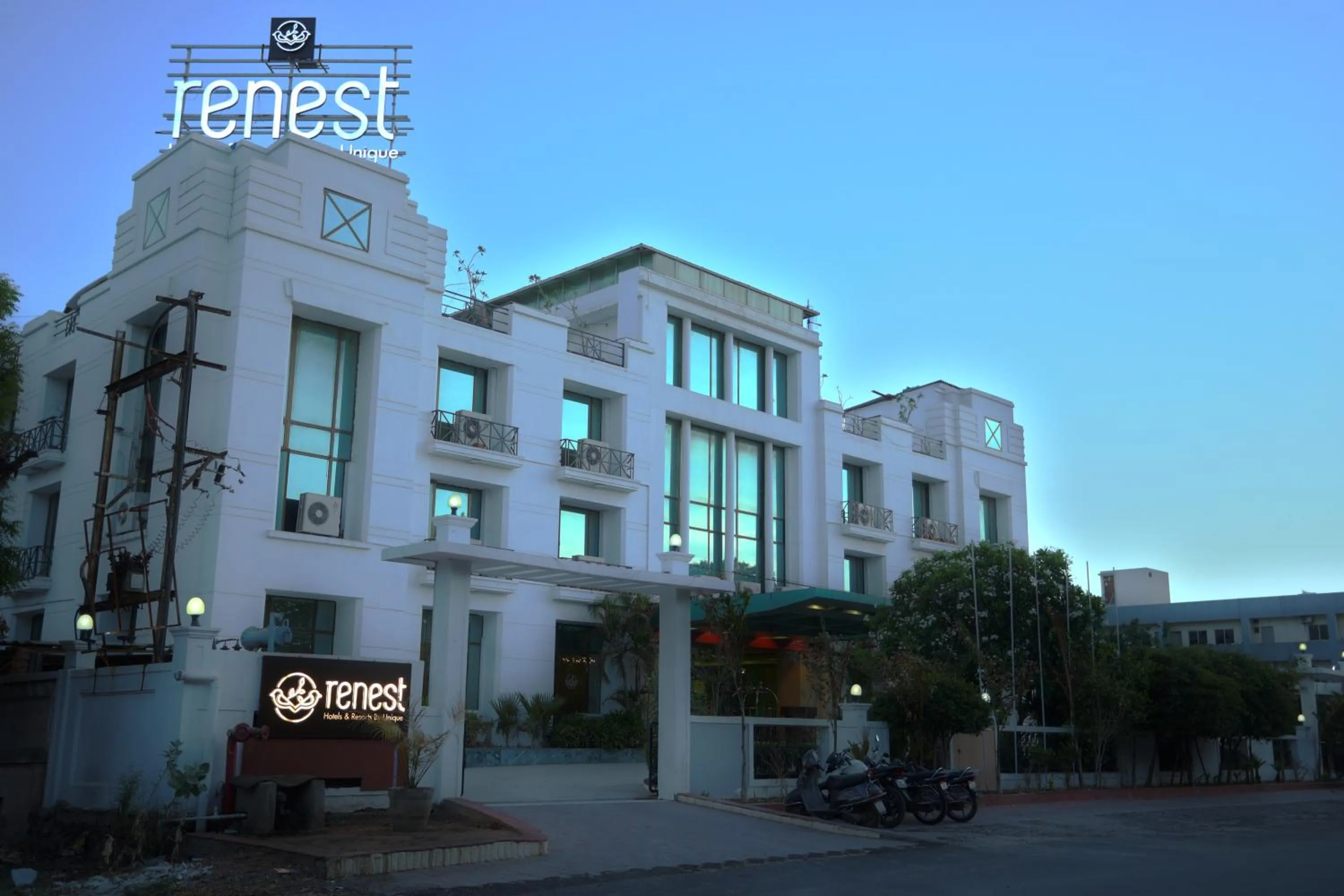 Facade/entrance in Renest Gandhidham