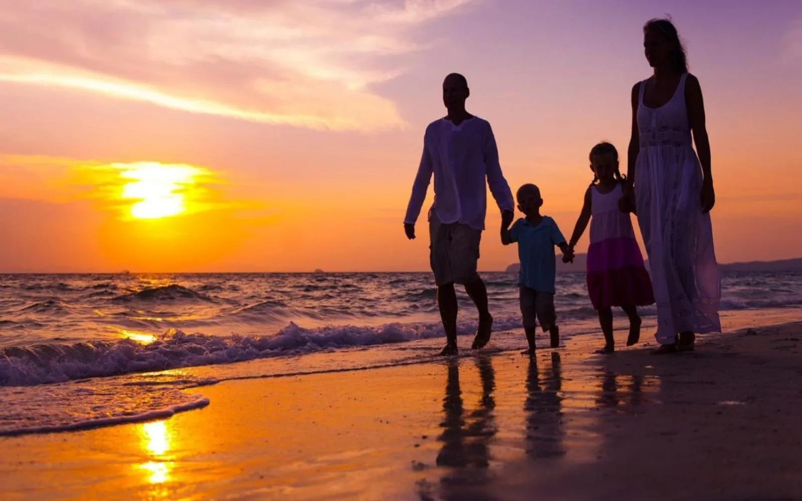 Family in The Wild Atlantic Lodge