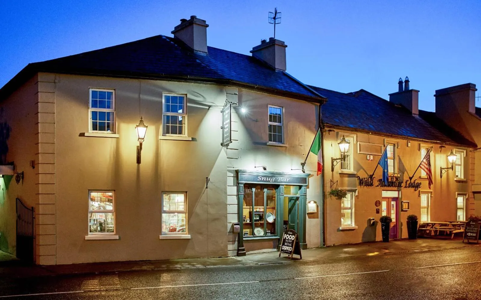 Property building in The Wild Atlantic Lodge