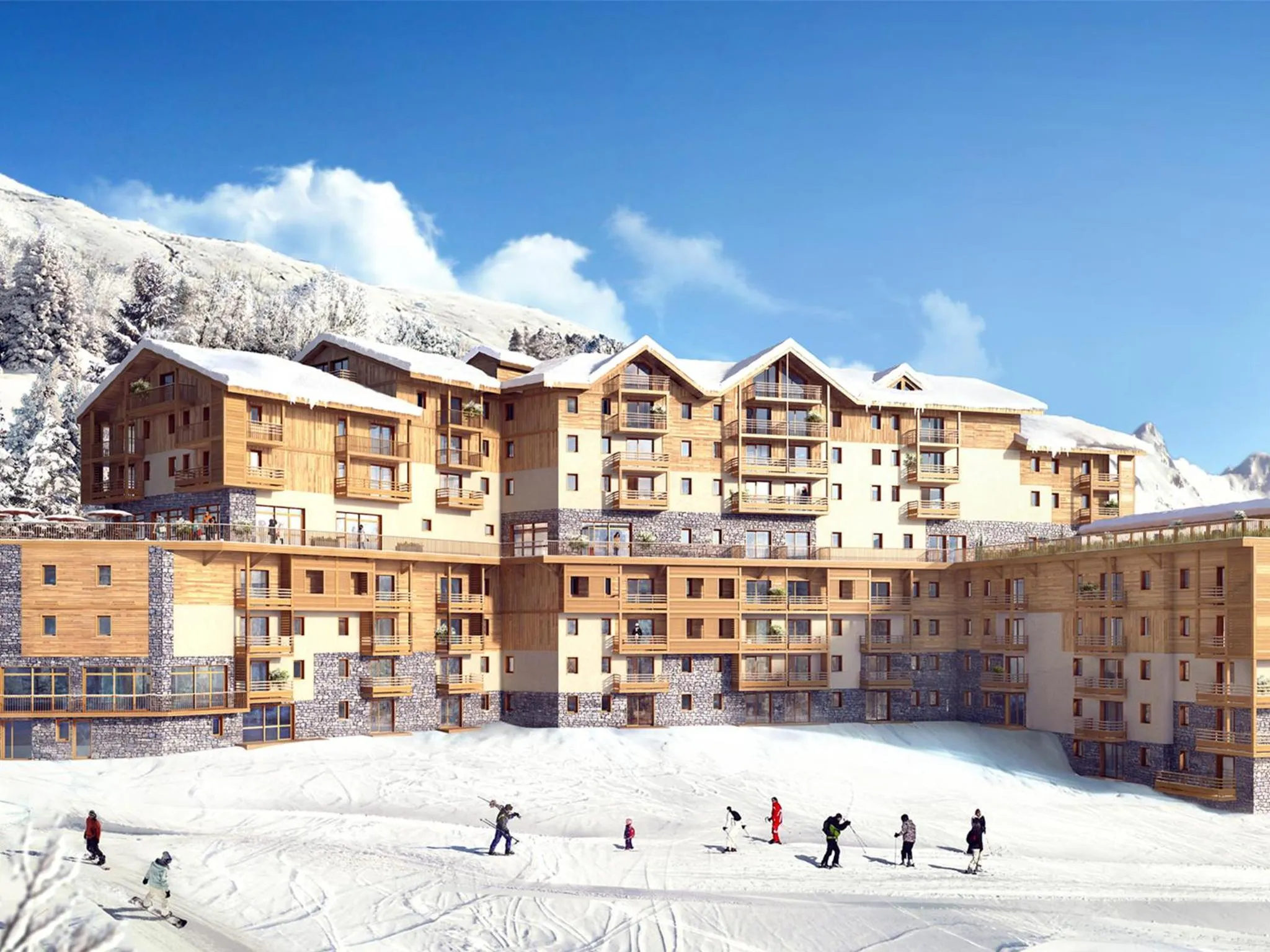 Restaurant/places to eat in Résidence Club mmv Le Cœur des Loges ****