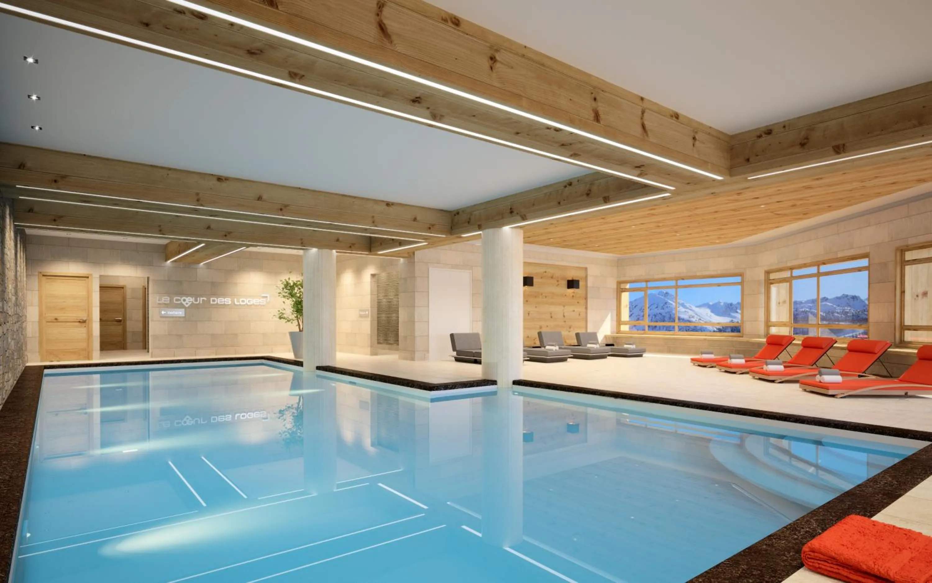 Swimming pool in Résidence Club mmv Le Cœur des Loges ****