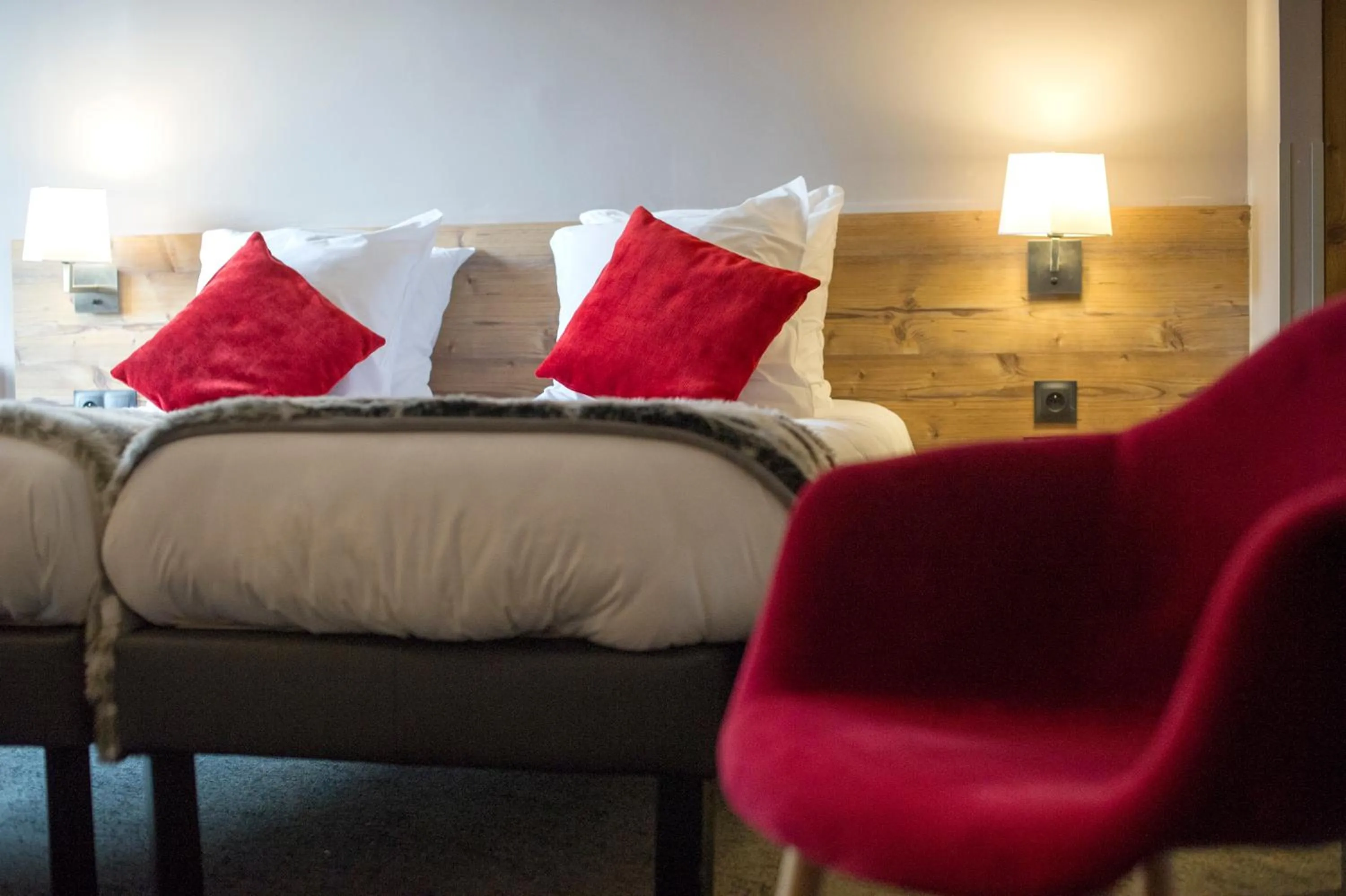 Living room, Bed in SOWELL Family Valfrejus