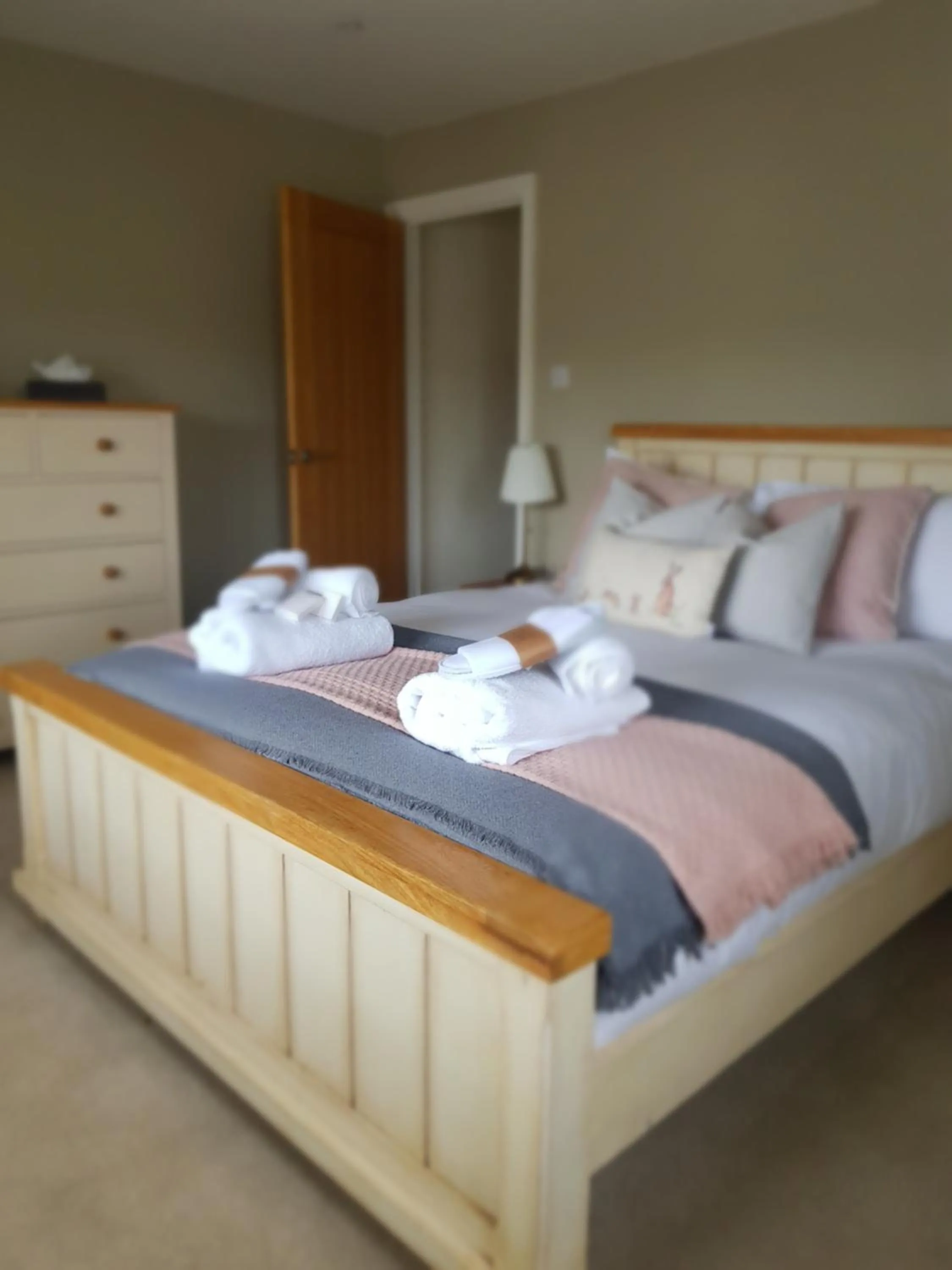 Bed in The Old House At Home