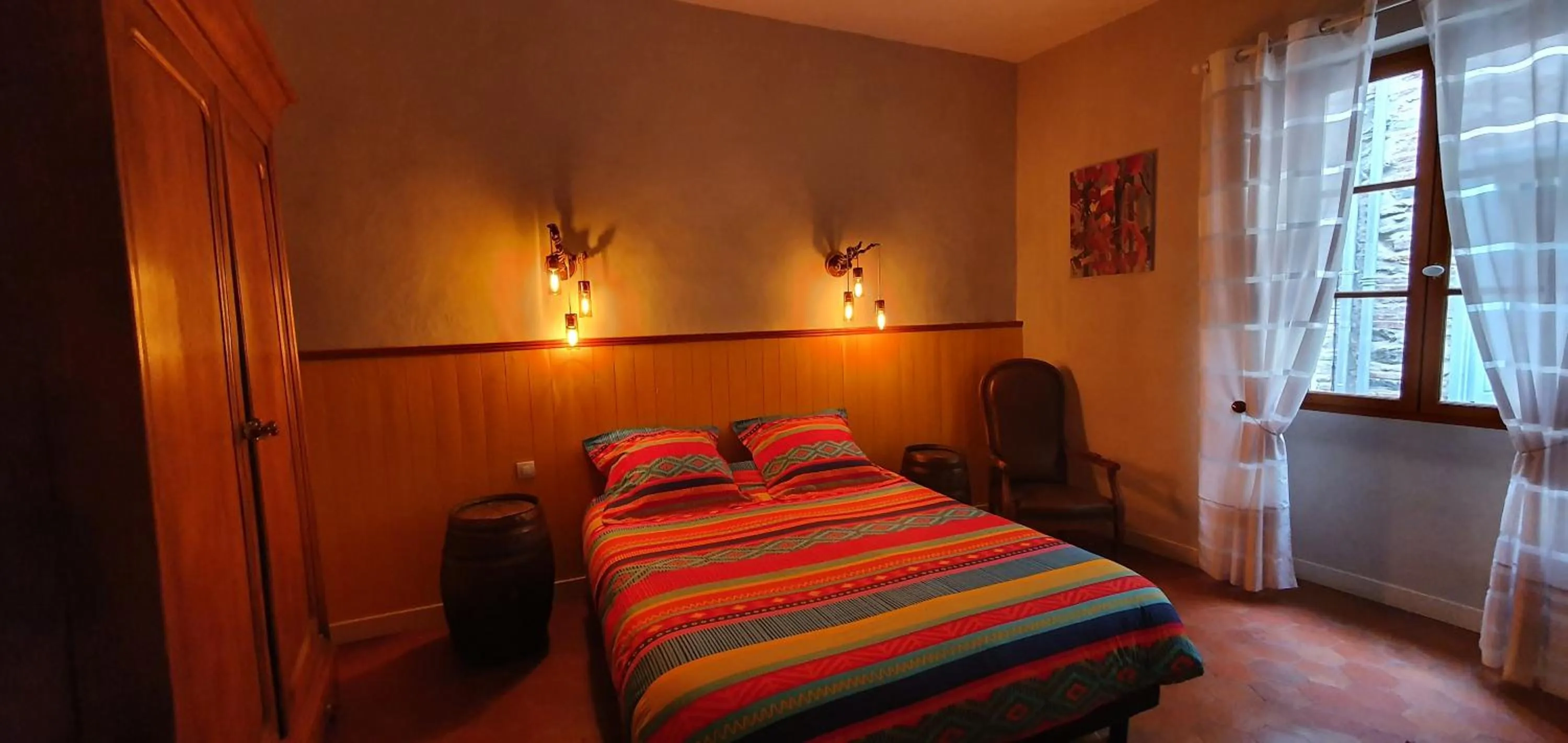 Bedroom, Bed in La Tour Du Terroir