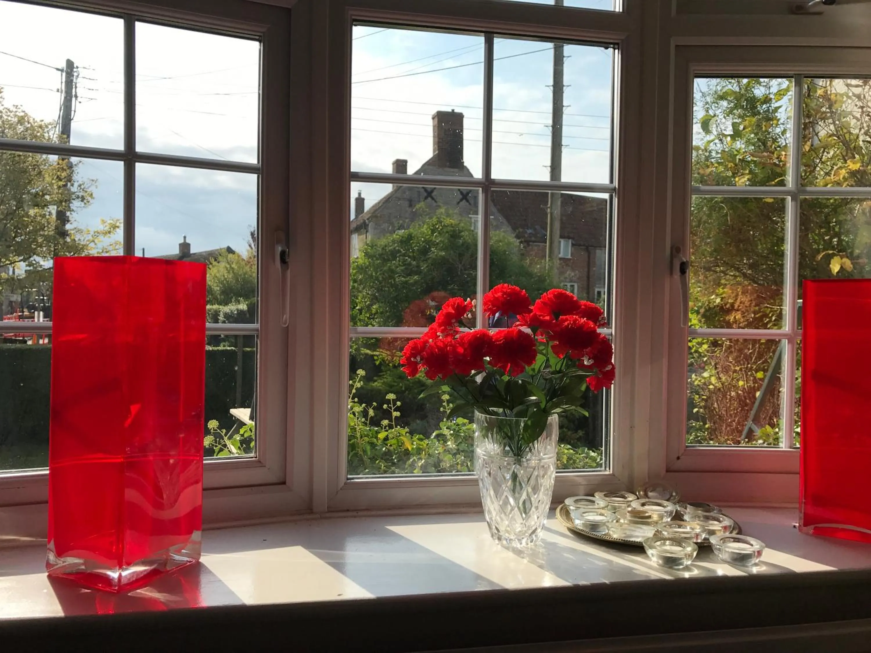 Garden view in The Old Pound Inn