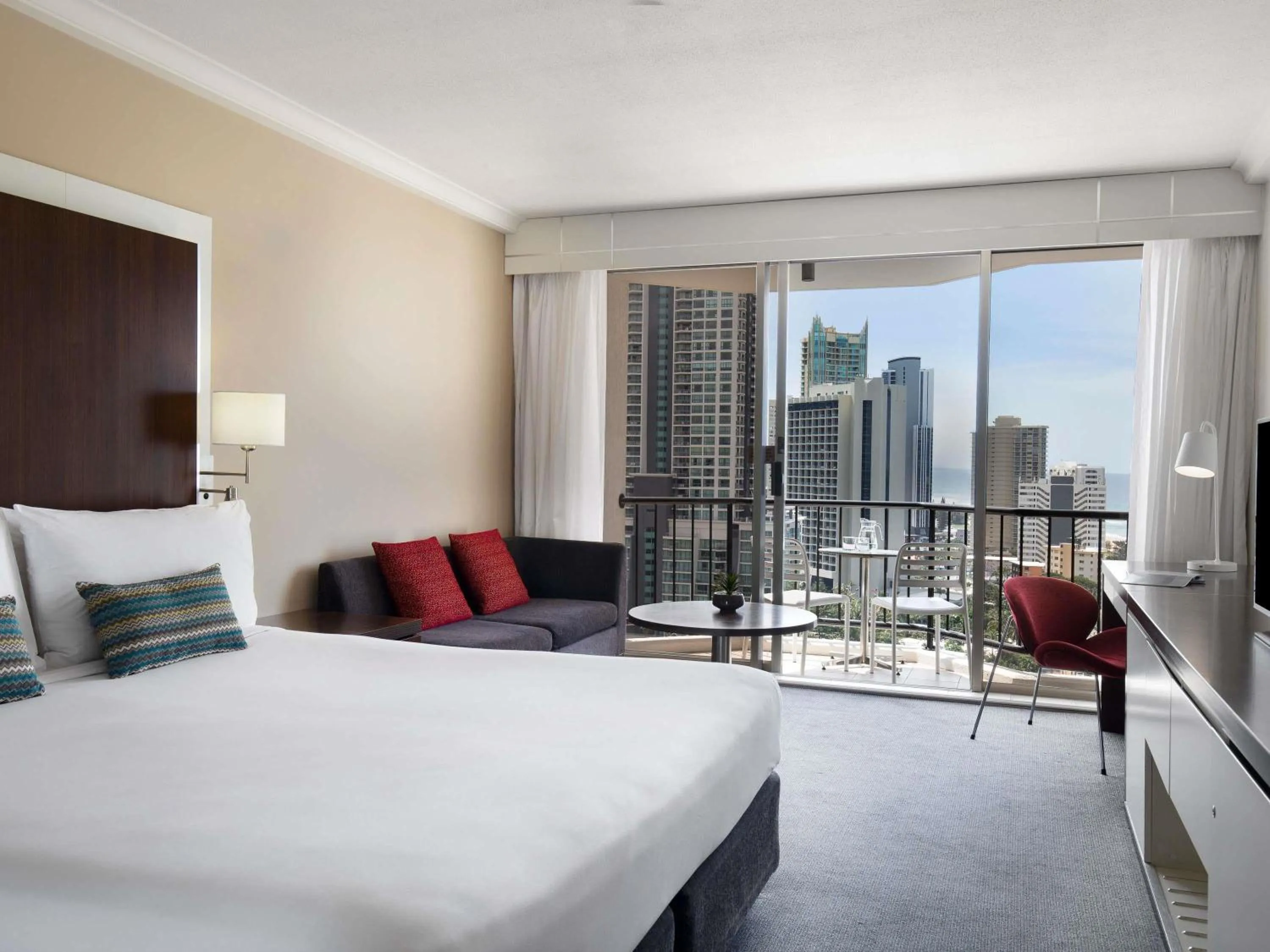 Bedroom, Bed in Mantra on View