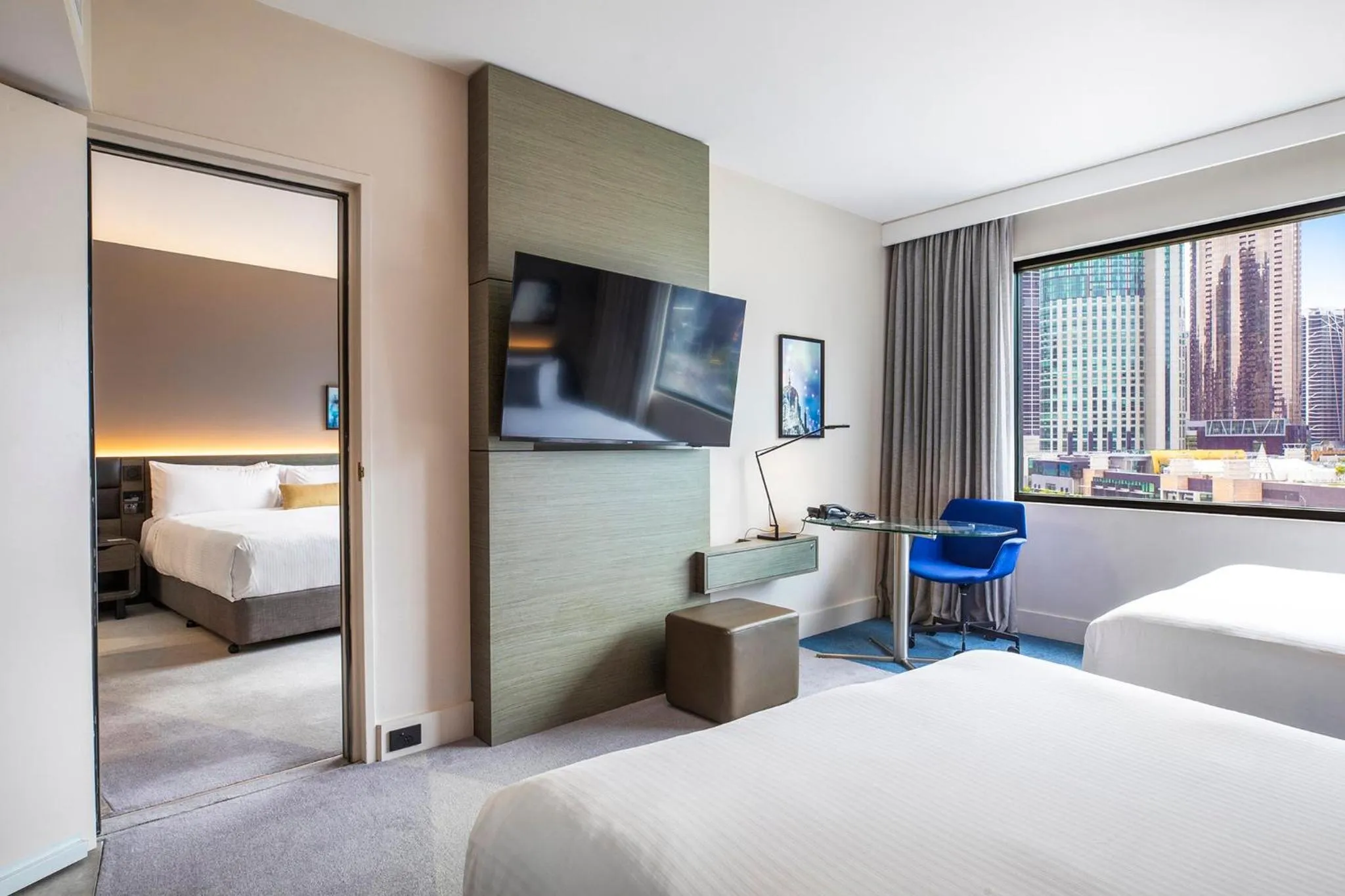 Photo of the whole room, Bed in Crowne Plaza Melbourne by IHG