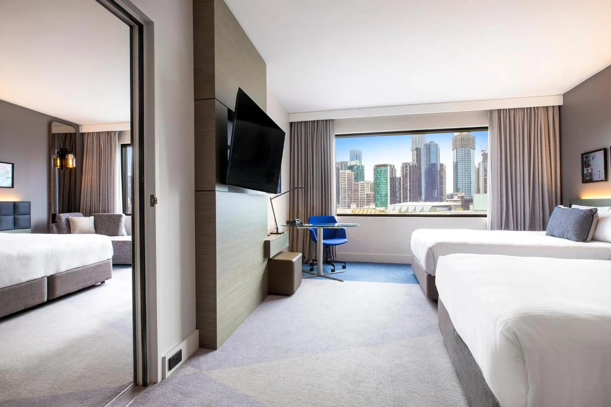 Photo of the whole room, Bed in Crowne Plaza Melbourne by IHG