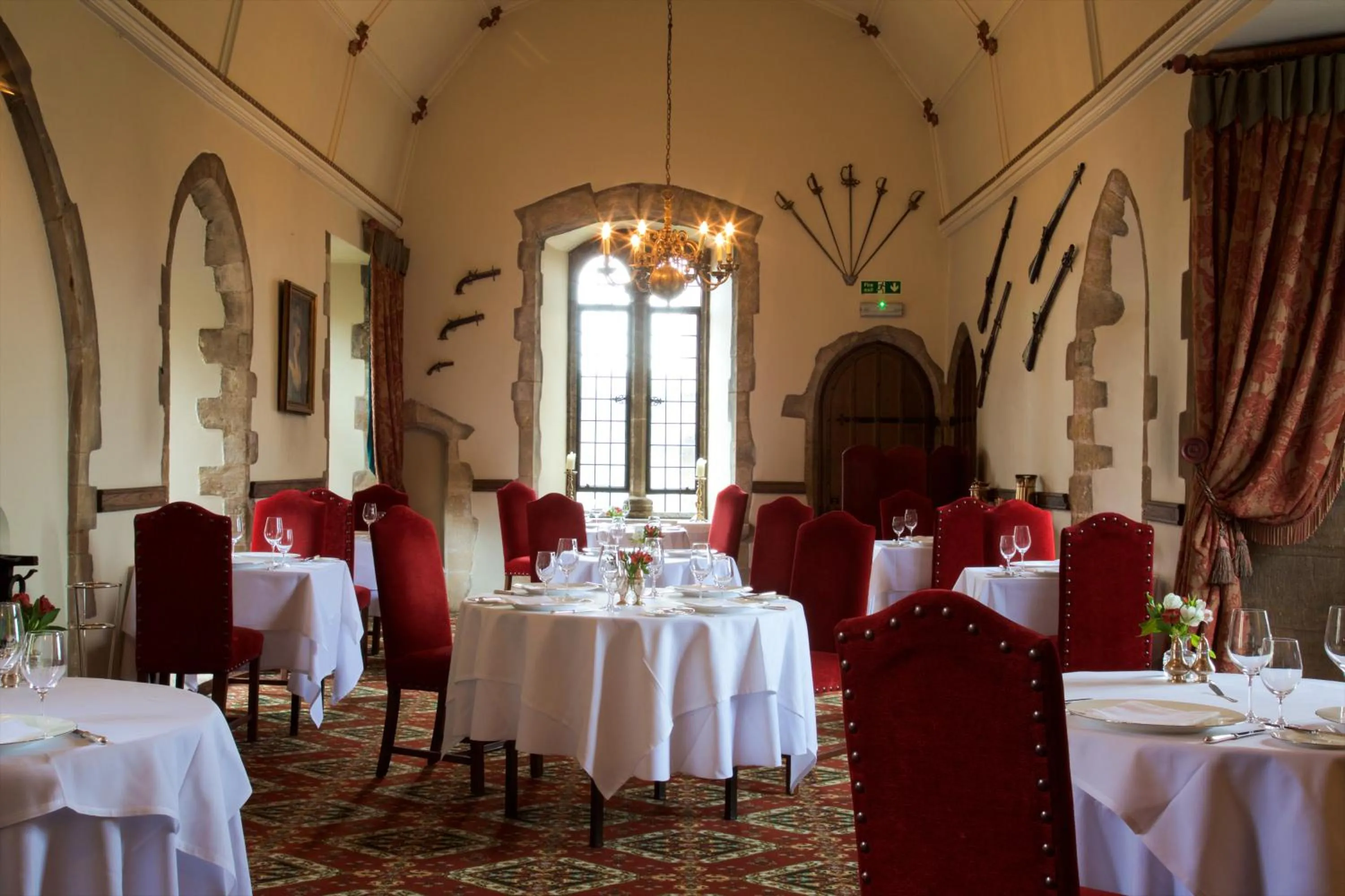 Restaurant/places to eat in Amberley Castle- A Relais & Chateaux Hotel
