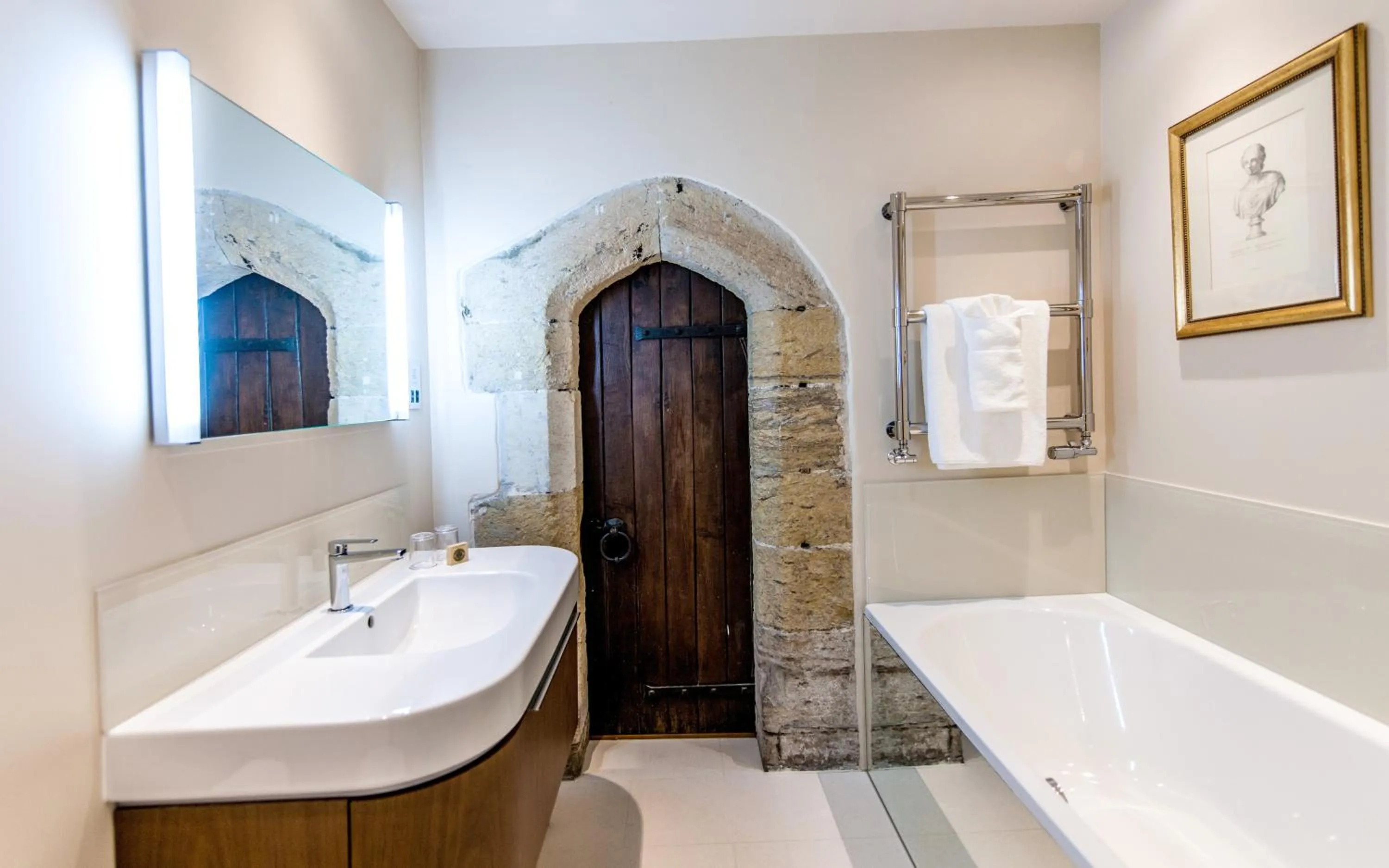 Bathroom in Amberley Castle- A Relais & Chateaux Hotel