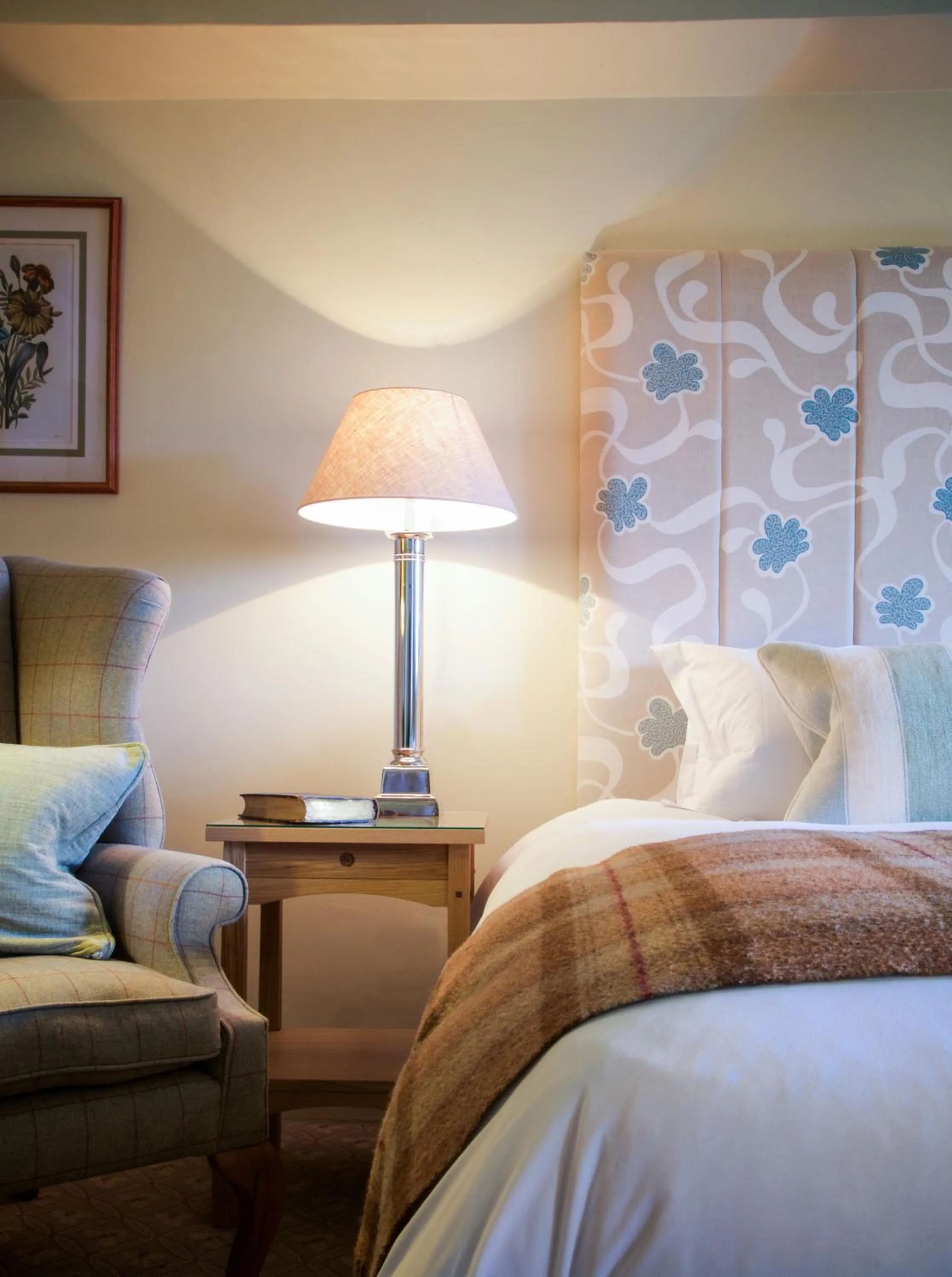 Decorative detail, Bed in Amberley Castle- A Relais & Chateaux Hotel