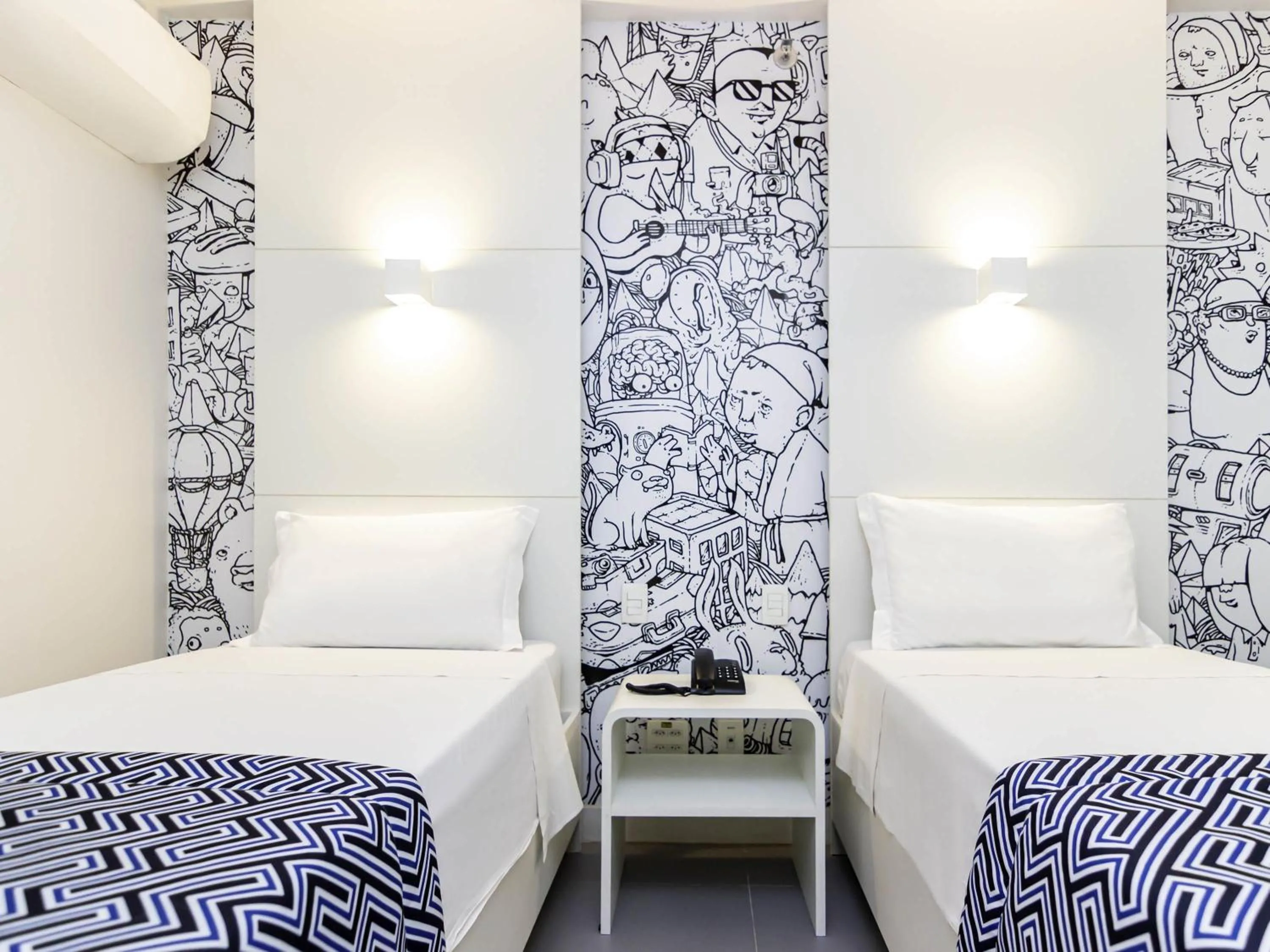 Bedroom, Bed in ibis Styles Rio de Janeiro Botafogo