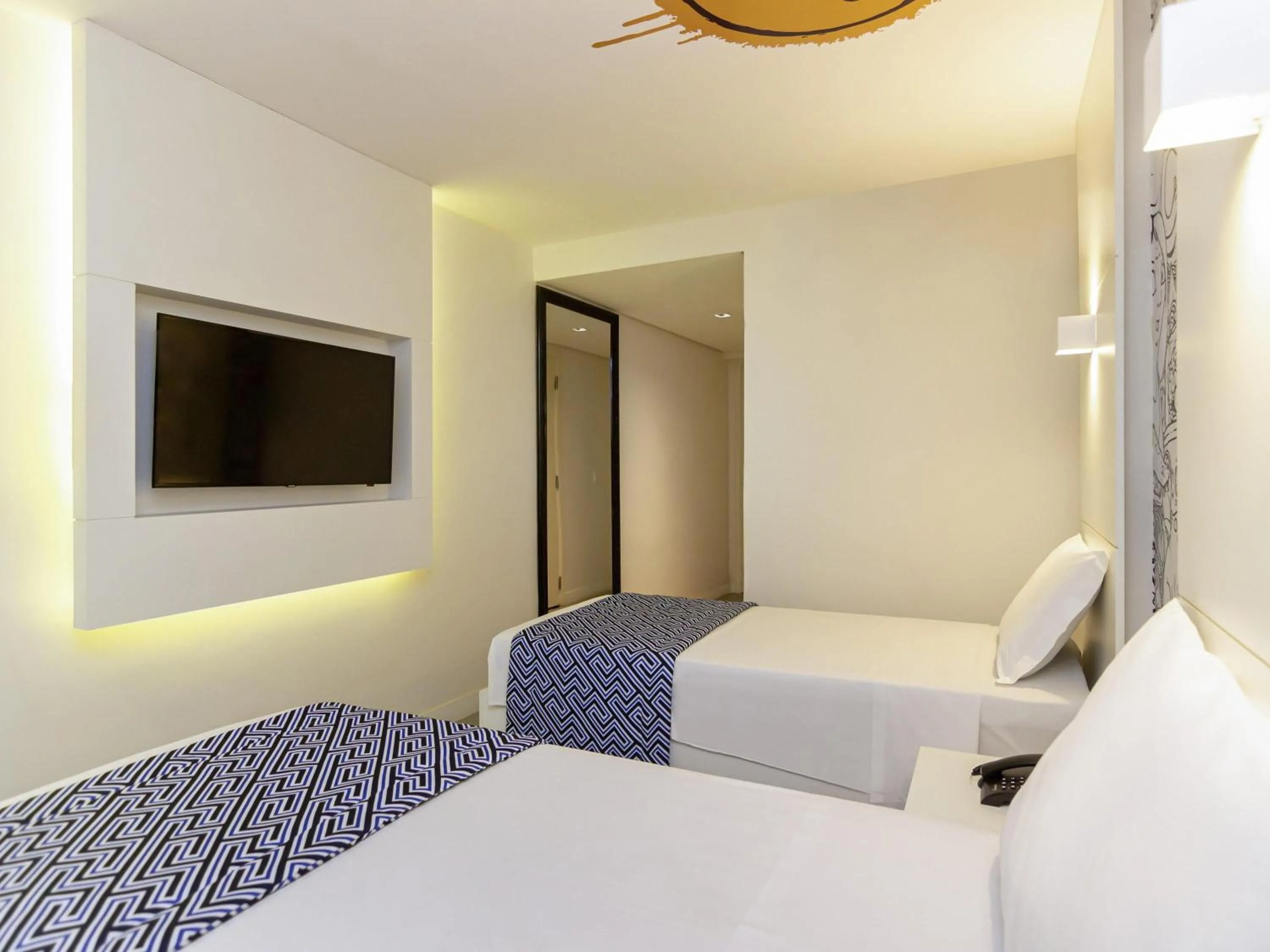 Bedroom, Bed in ibis Styles Rio de Janeiro Botafogo