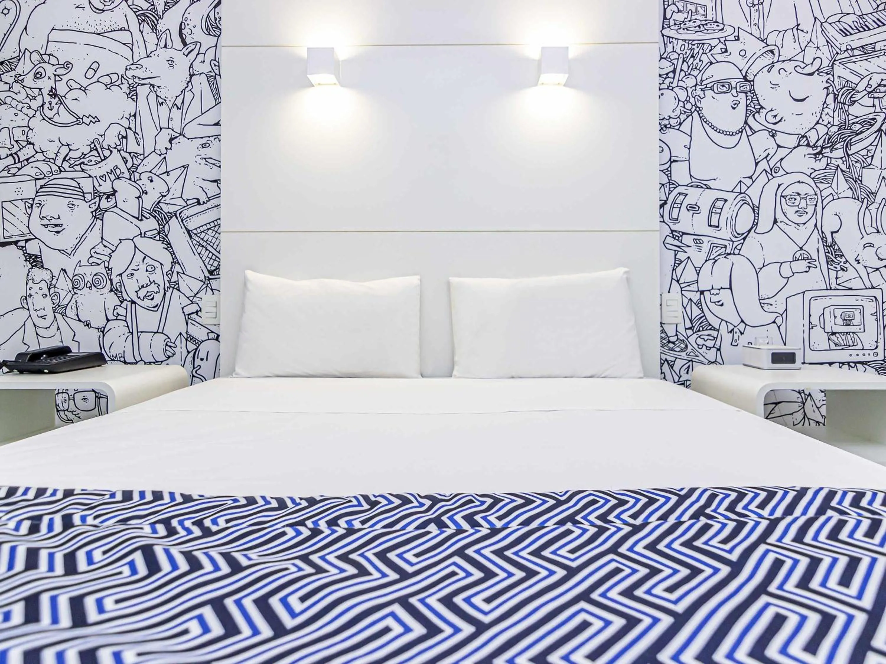 Bedroom, Bed in ibis Styles Rio de Janeiro Botafogo