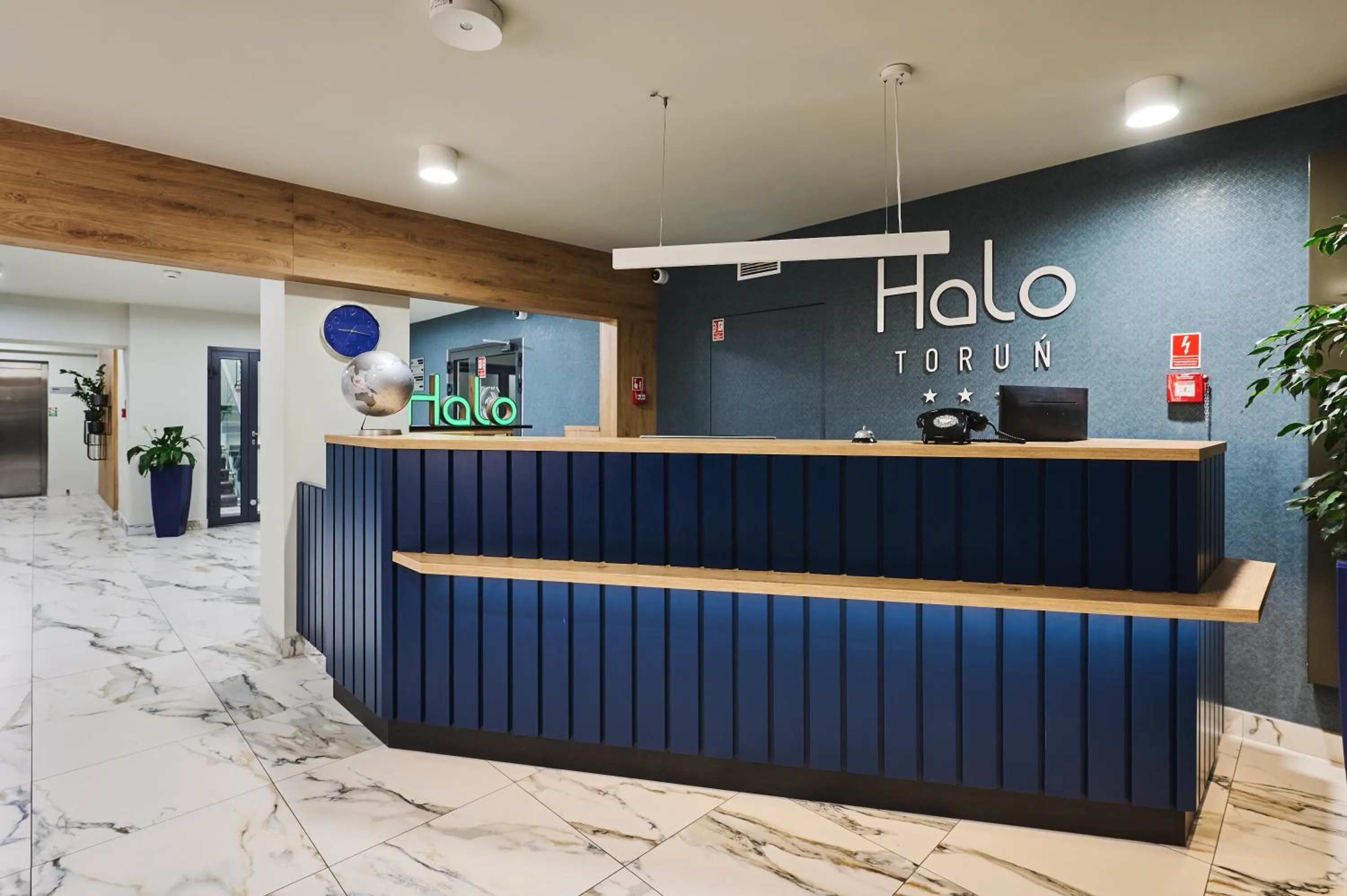 Lobby or reception in Hotel Halo Toruń