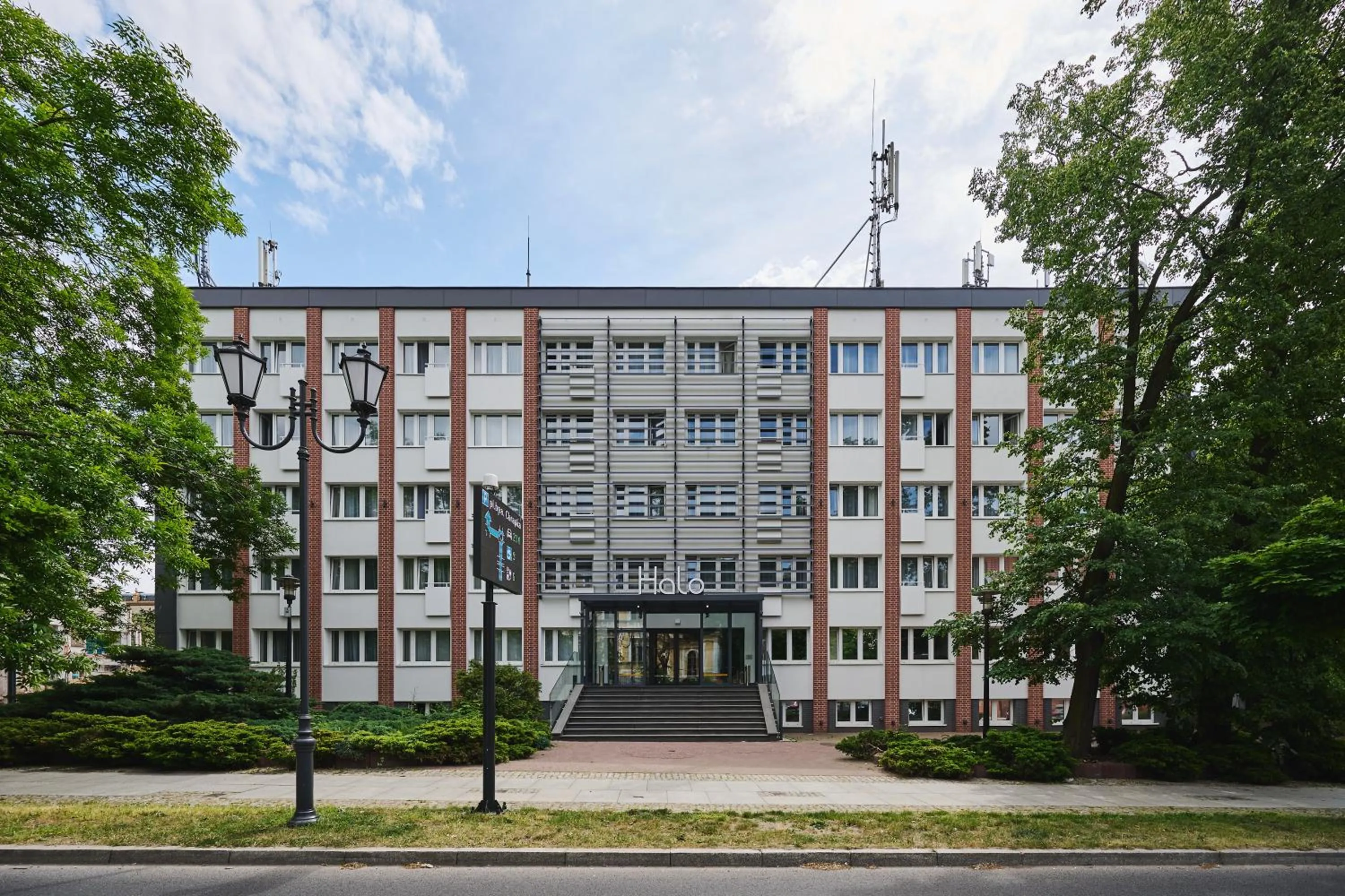 Property building in Hotel Halo Toruń