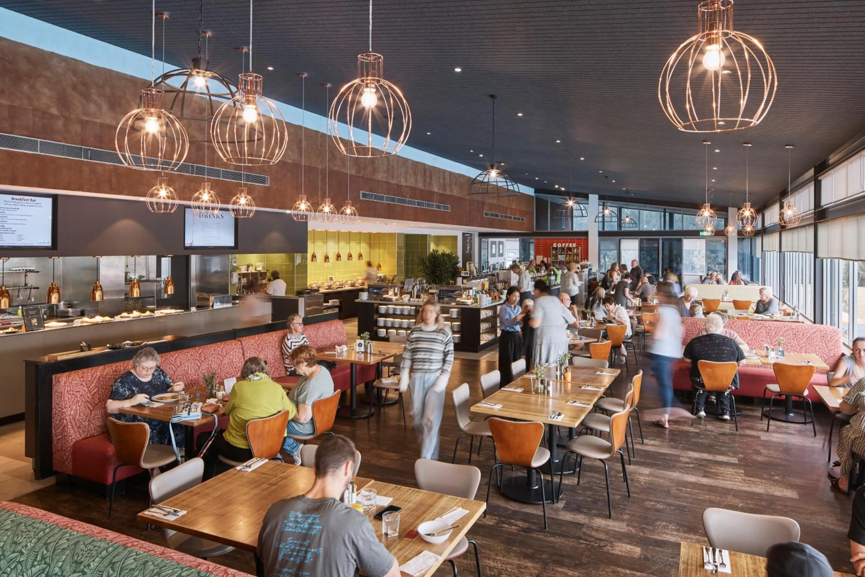 Buffet breakfast in Rydges Resort Hunter Valley