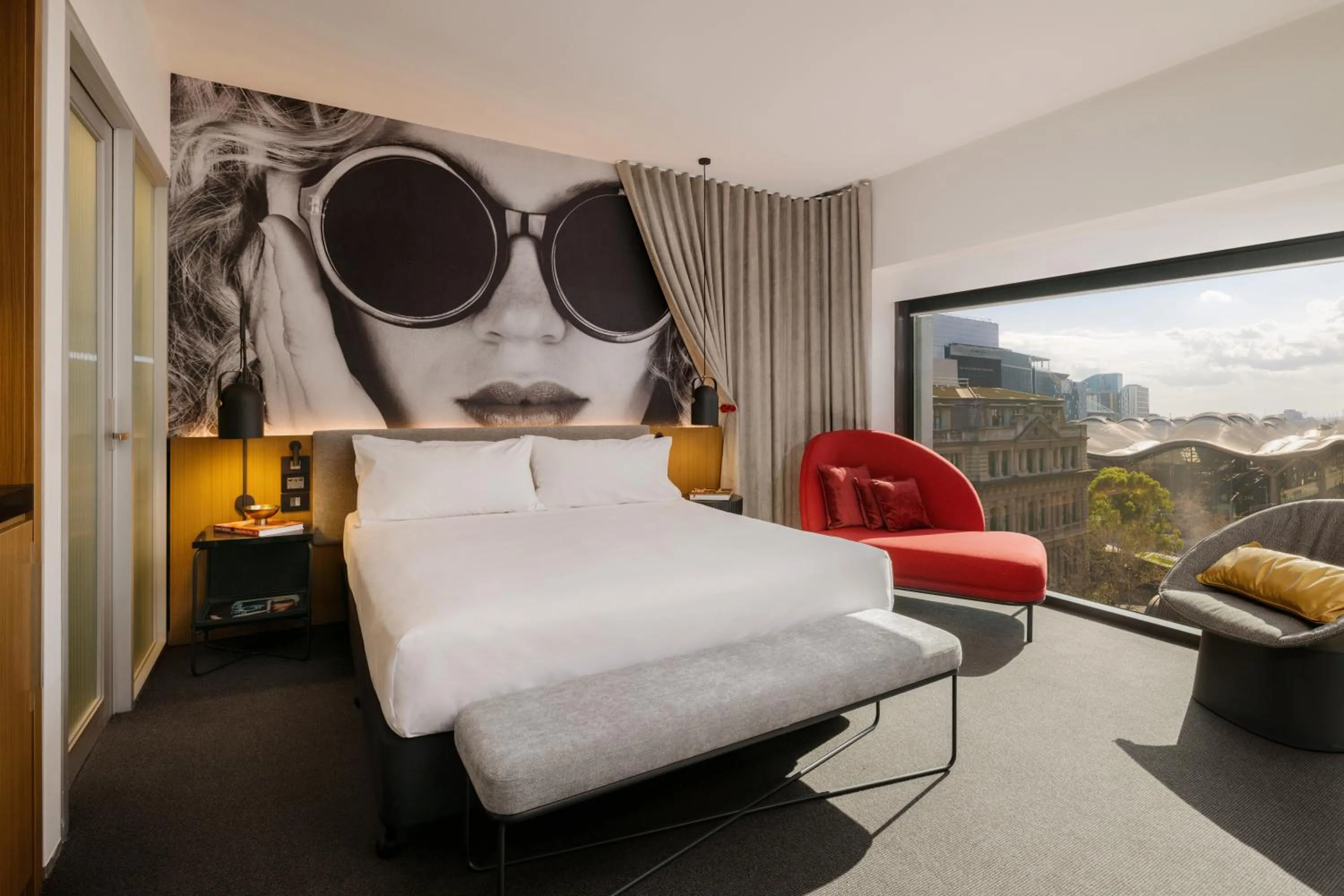 Guests, Bed in Hotel Indigo Melbourne on Flinders by IHG