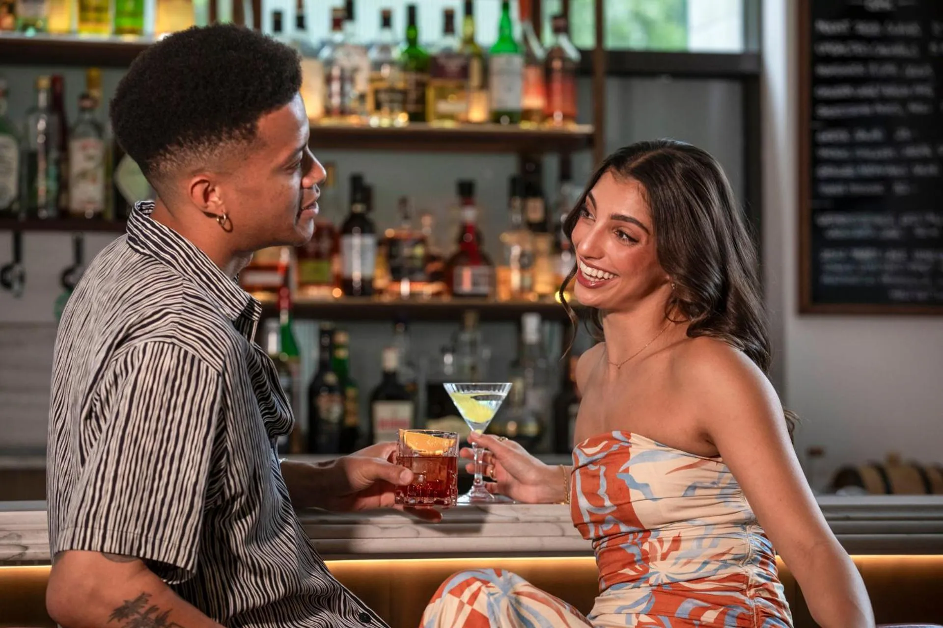 Lounge or bar in Hotel Indigo Melbourne on Flinders by IHG