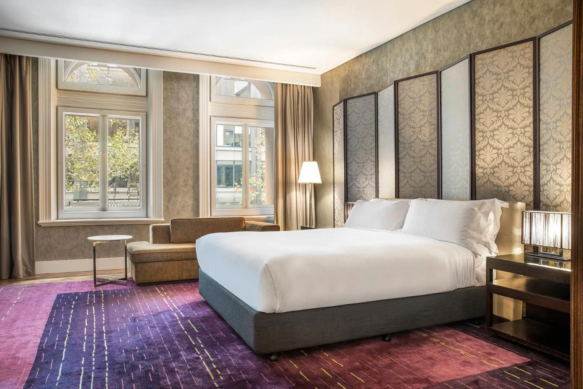 Bedroom, Bed in InterContinental Melbourne The Rialto by IHG