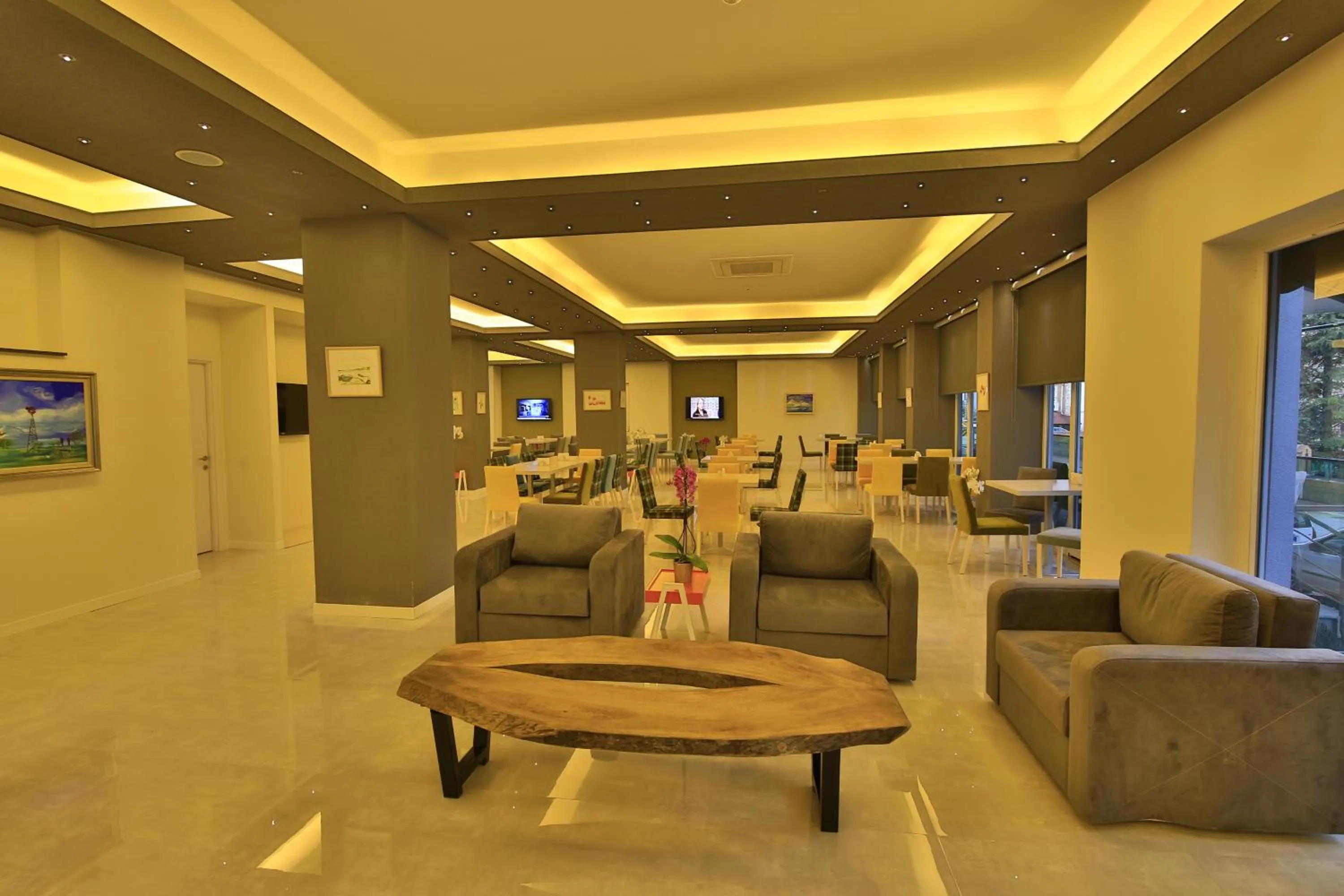 Lobby or reception in leto city hotel