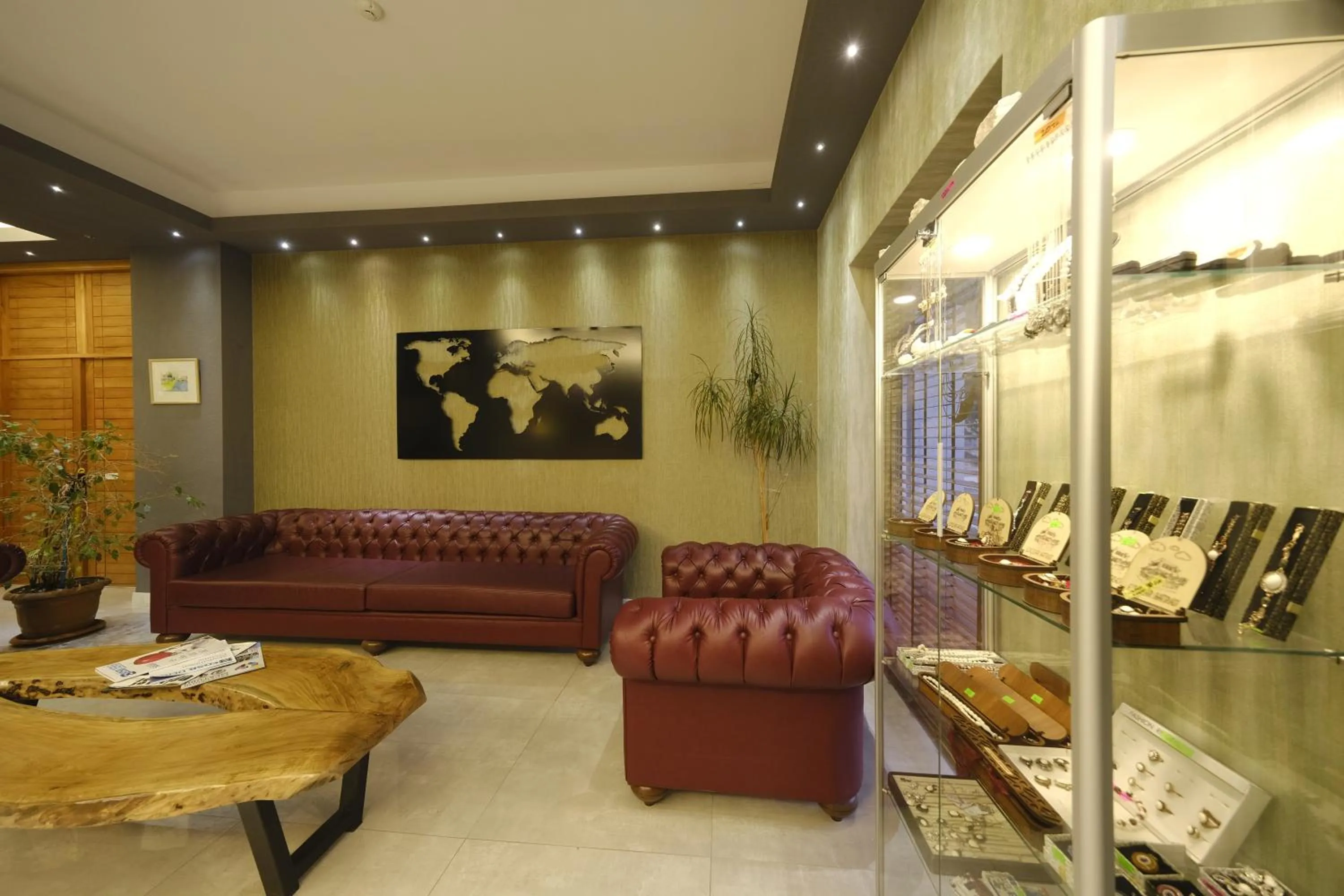 Lobby or reception in leto city hotel