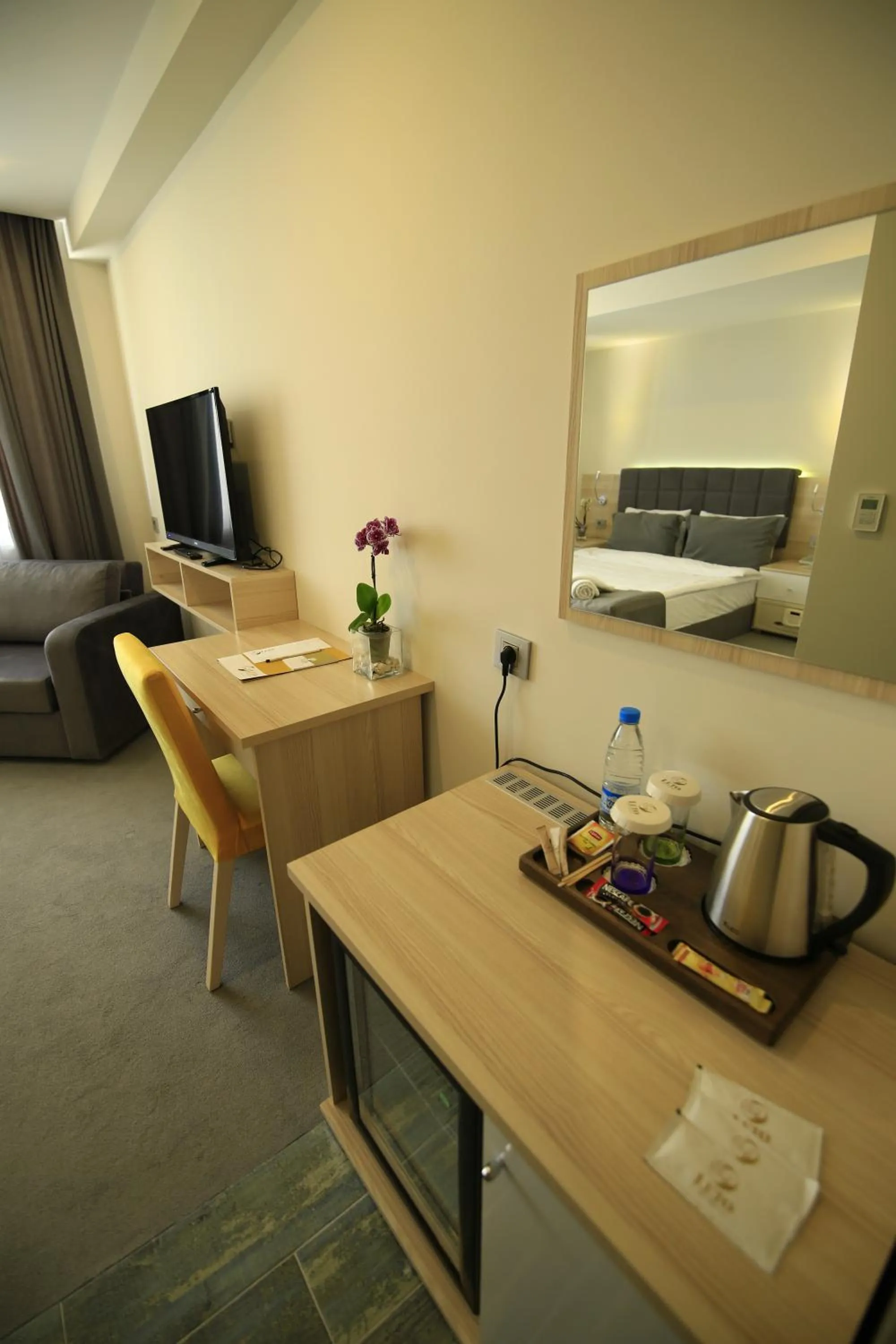 Bedroom in leto city hotel