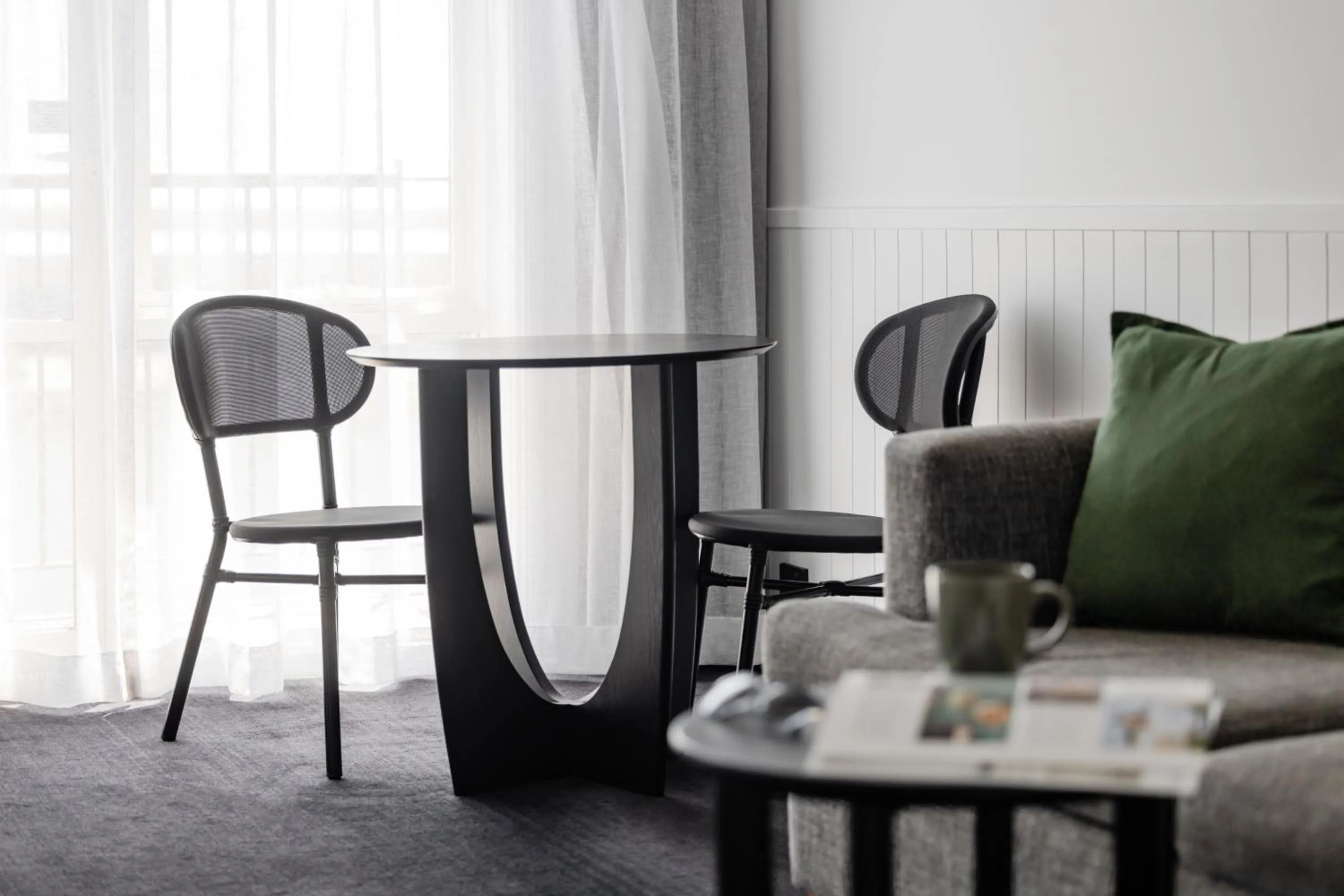 Seating area in Rydges Newcastle