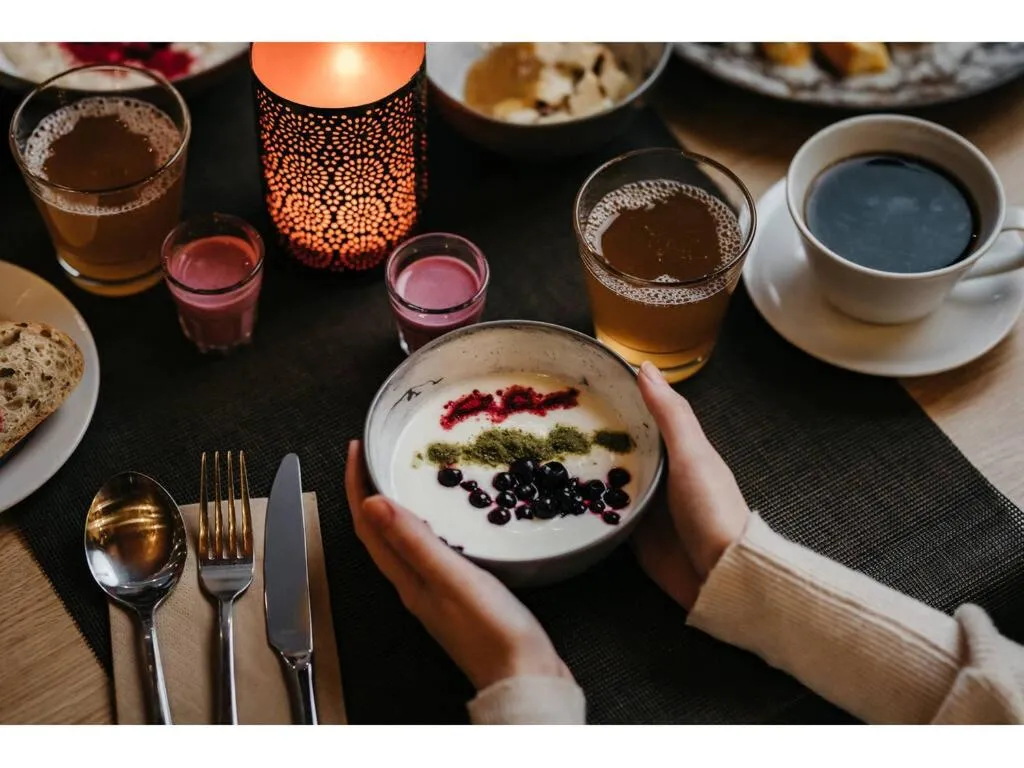 Breakfast in Lapland Hotels Luostotunturi & Amethyst Spa